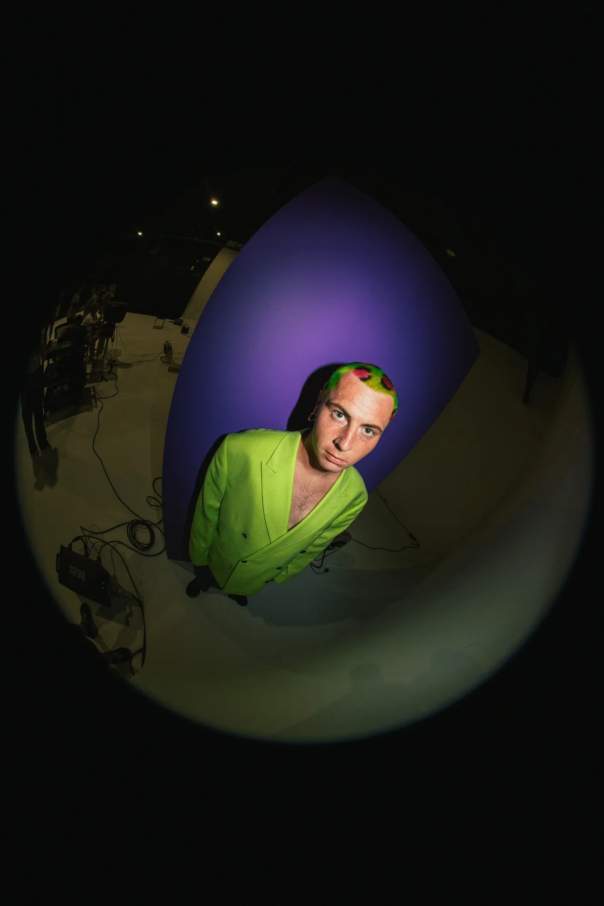 Punk hair themed editorial for Creative Head and BaByliss Pro