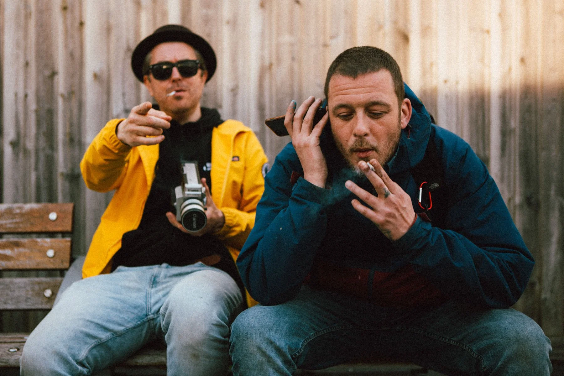 Editorial portrait photography of Pete Cannon and Dirty Dike