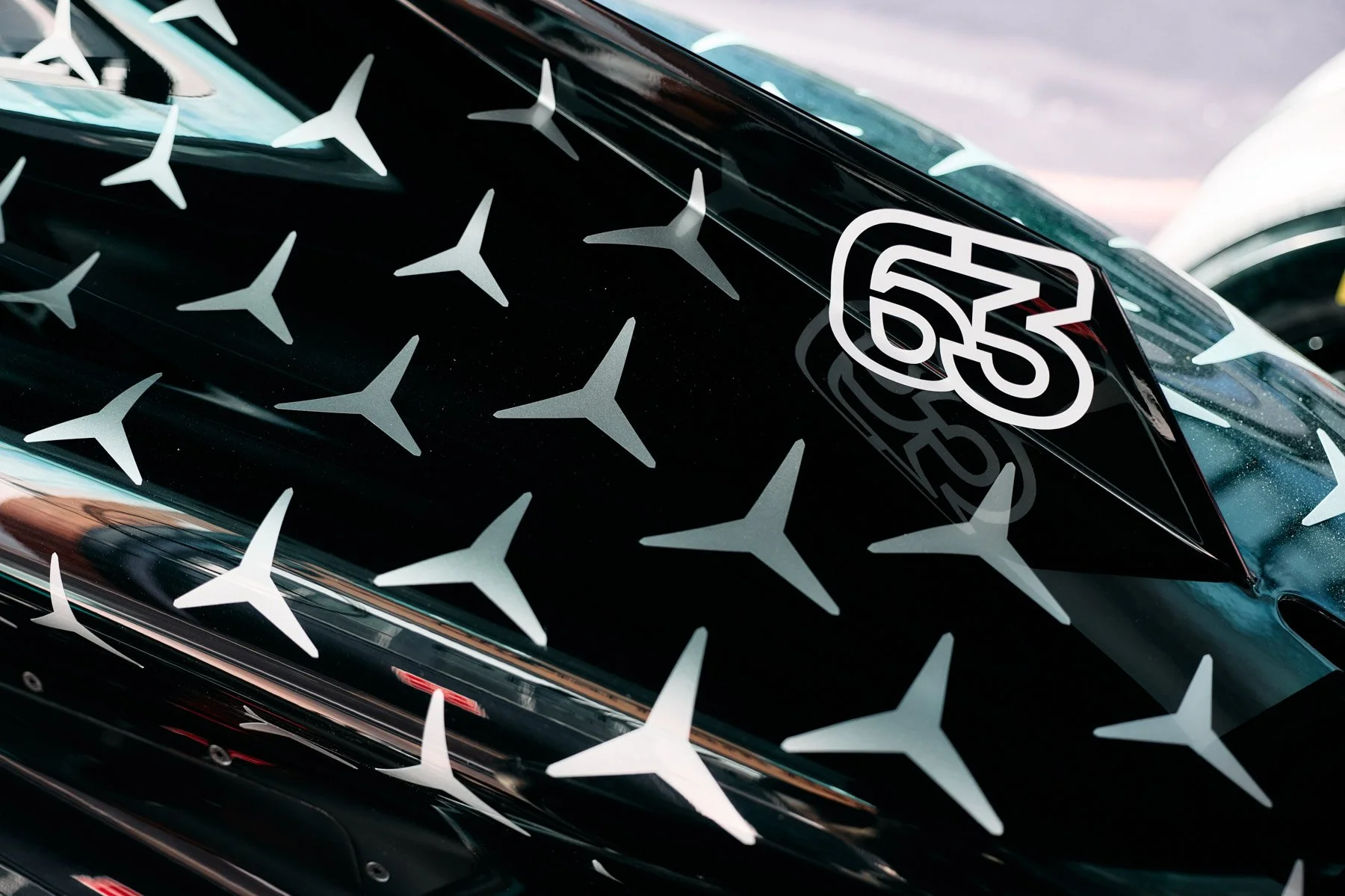 Adidas x Mercedes-AMG Formula One Car Photography