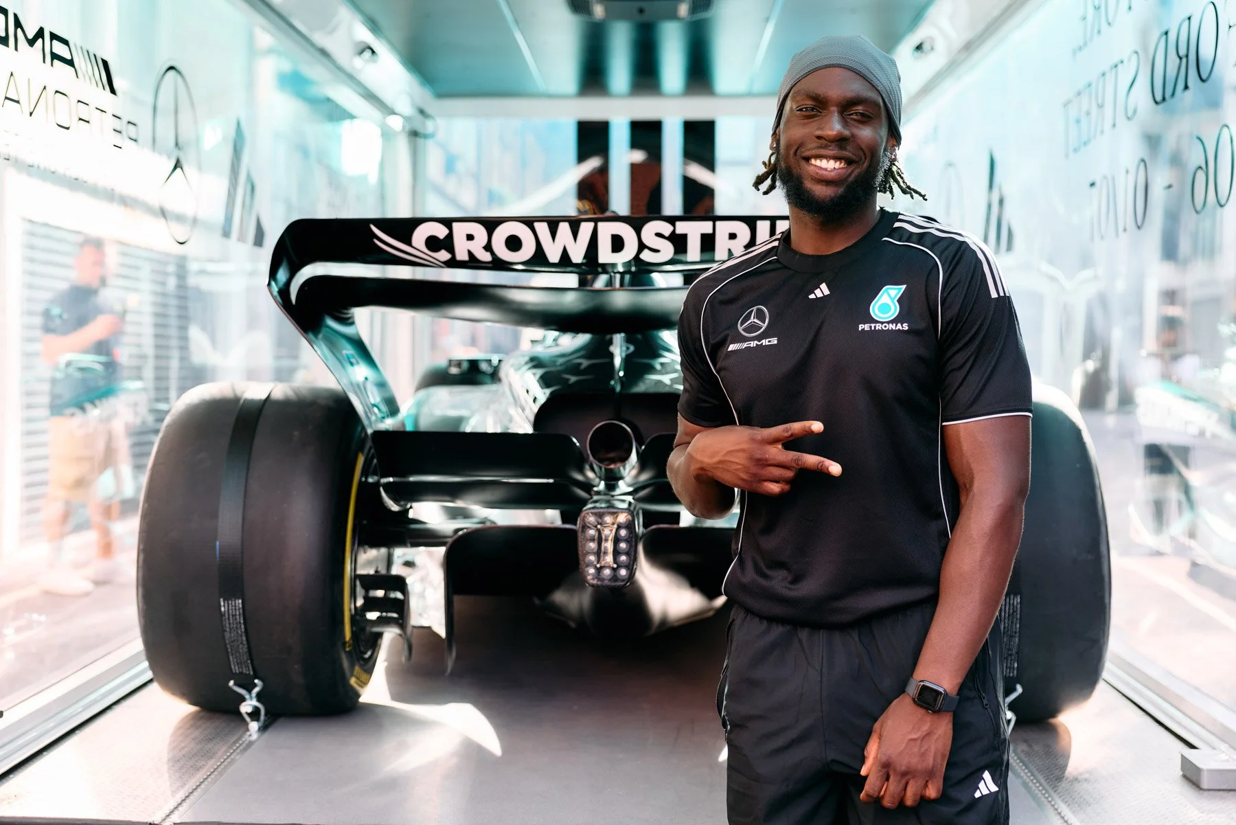 Adidas x Mercedes-AMG Formula One Car Photography