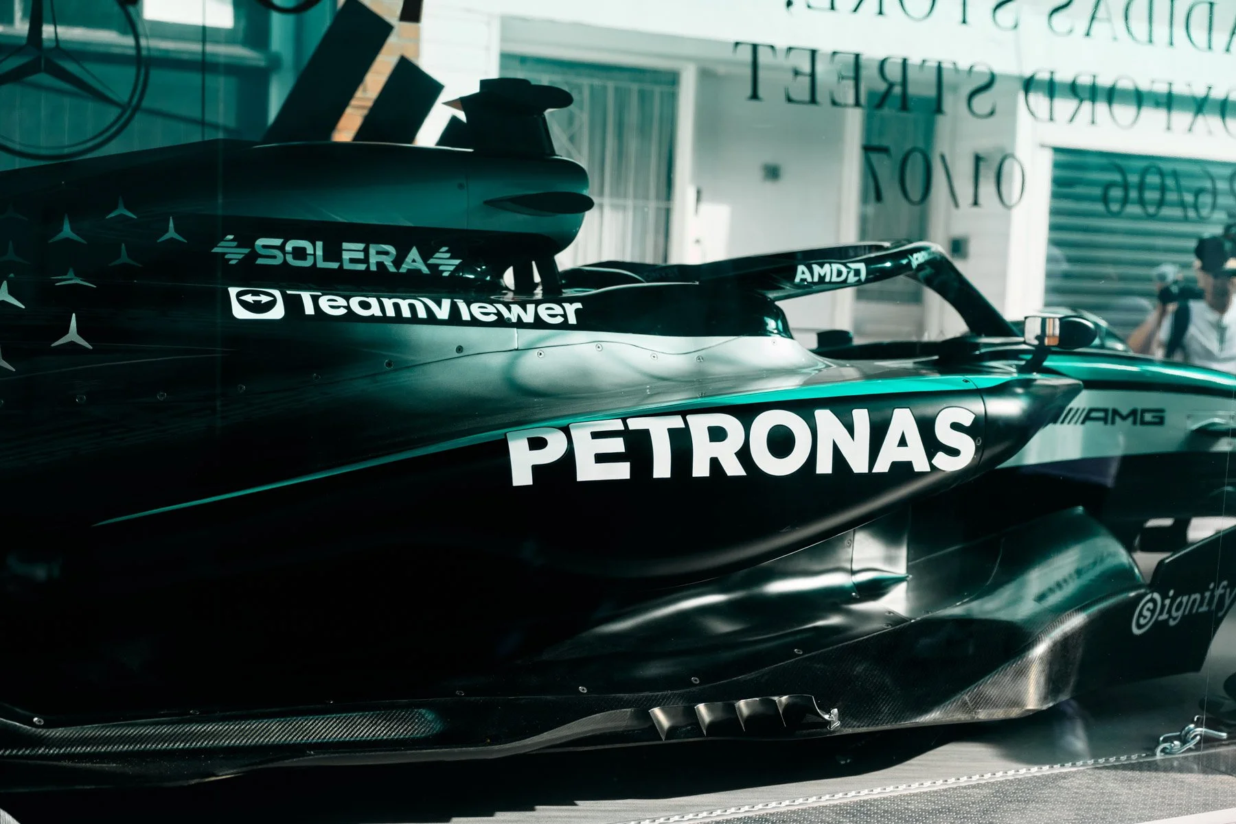 Adidas x Mercedes-AMG Formula One Car Photography