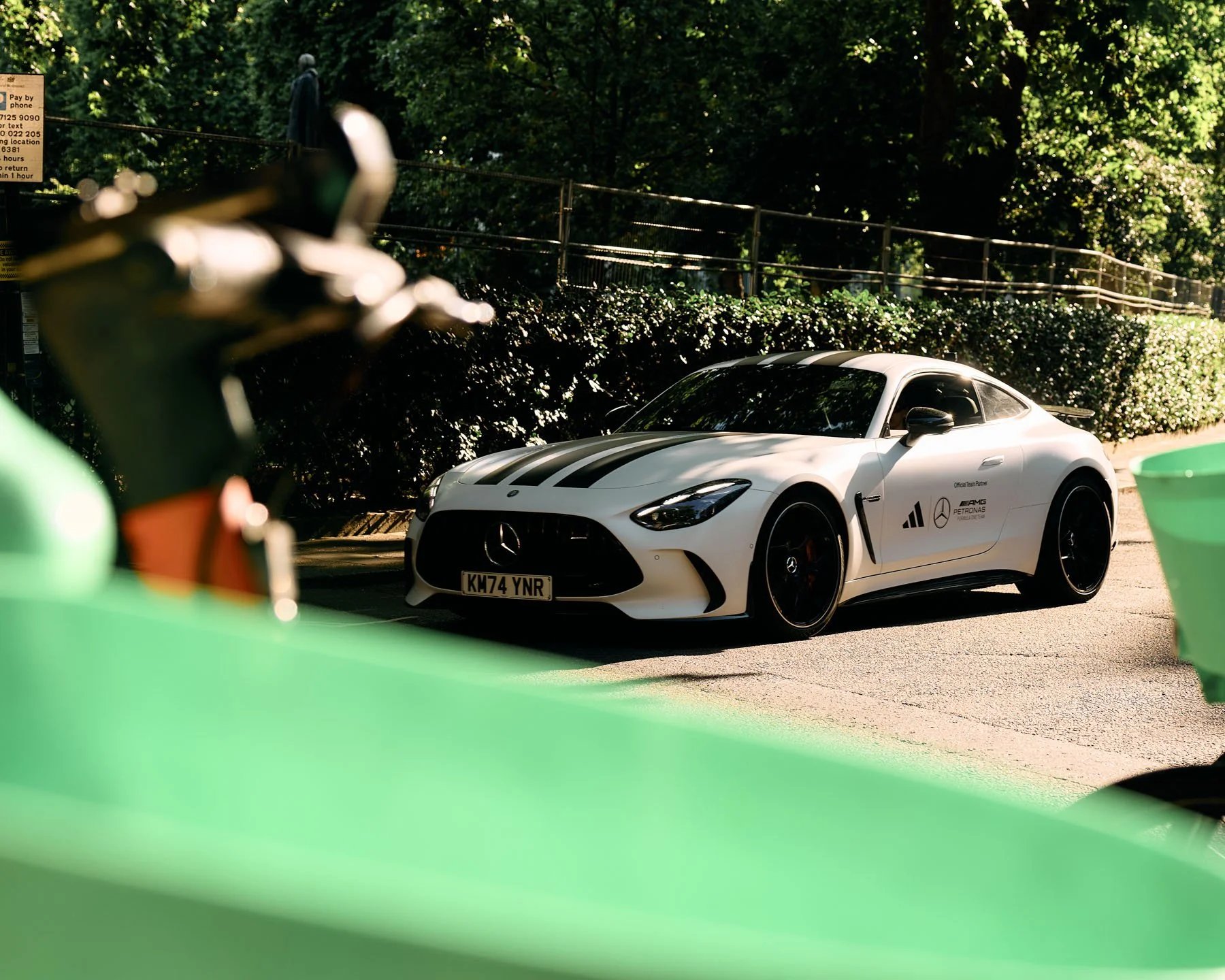 Adidas x Mercedes-AMG Formula One Car Photography