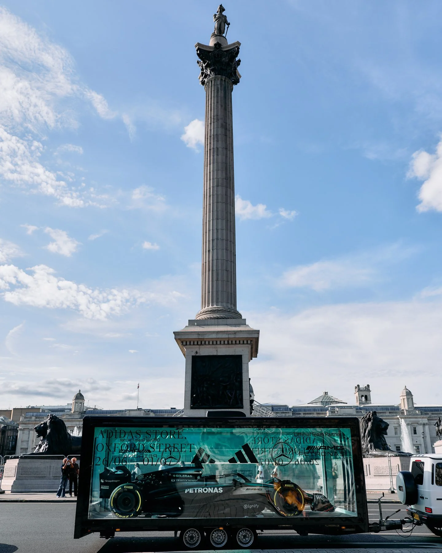 Adidas x Mercedes-AMG Formula One Car Photography