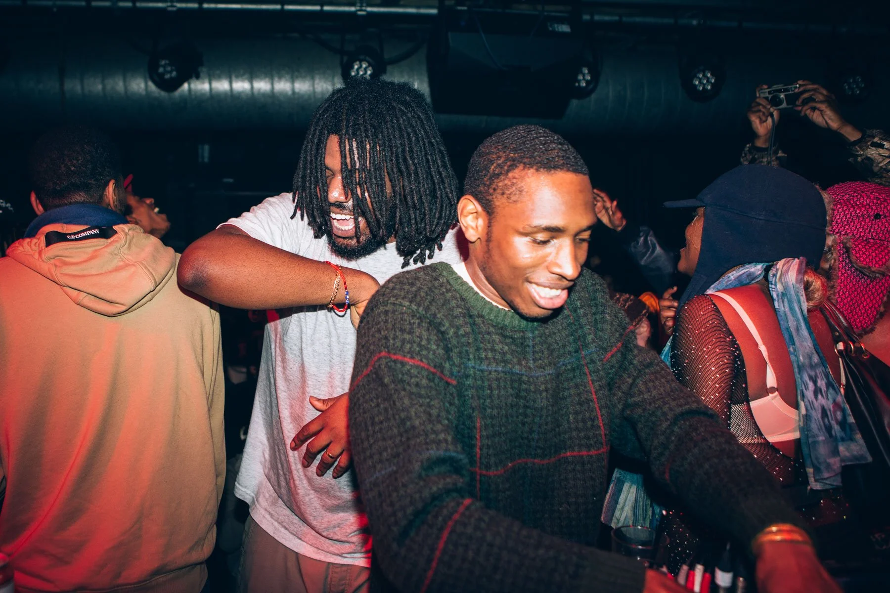 Live music photography of MIKE and his DJ performing at XOYO, London