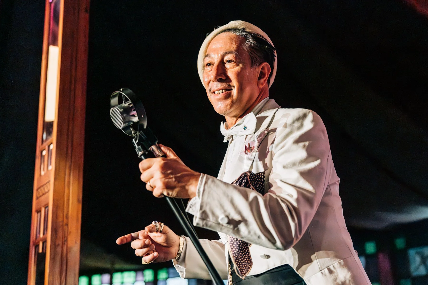 Live music photography of Natty Bo performing at Henley Festival