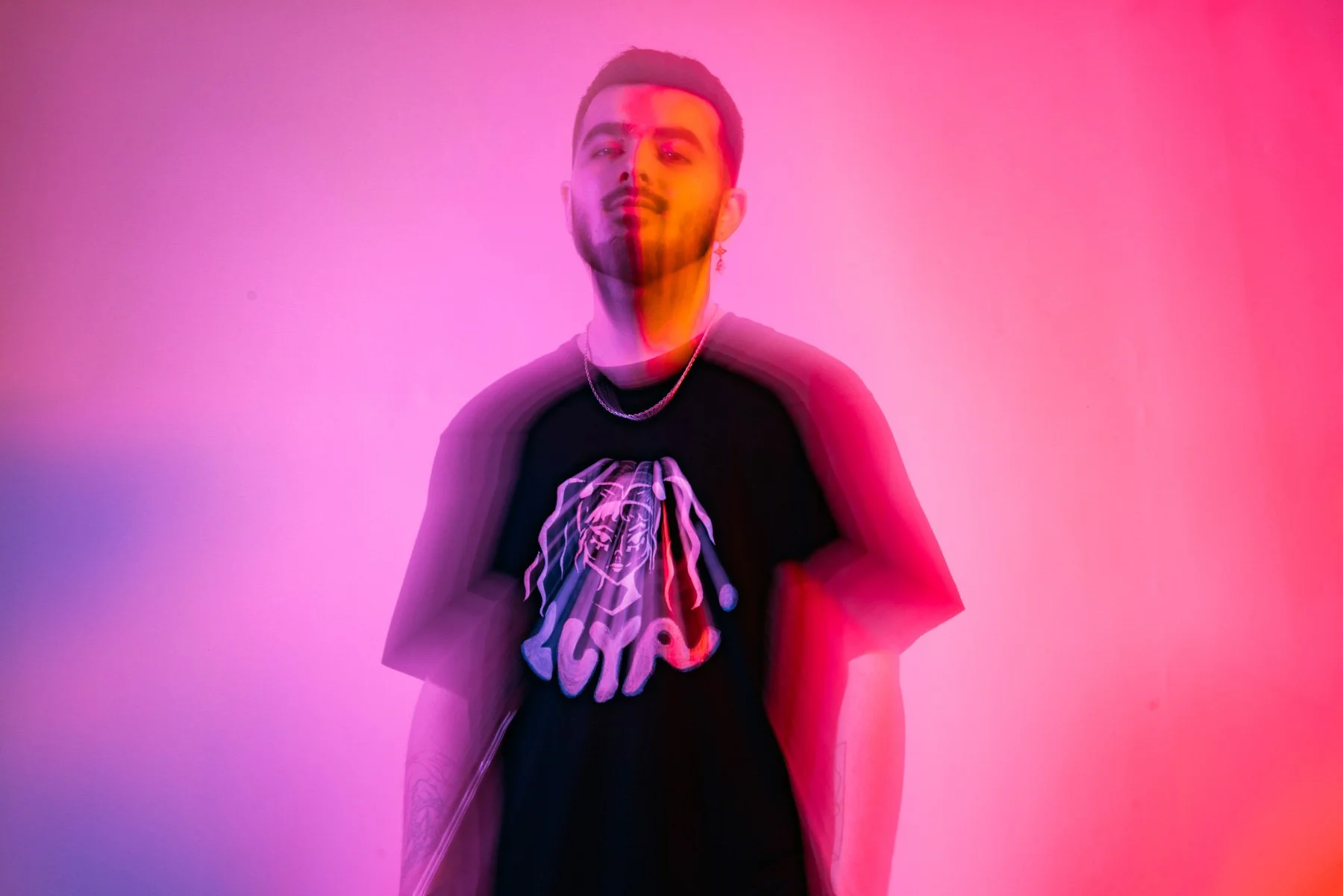 Editorial portrait photography of a musician