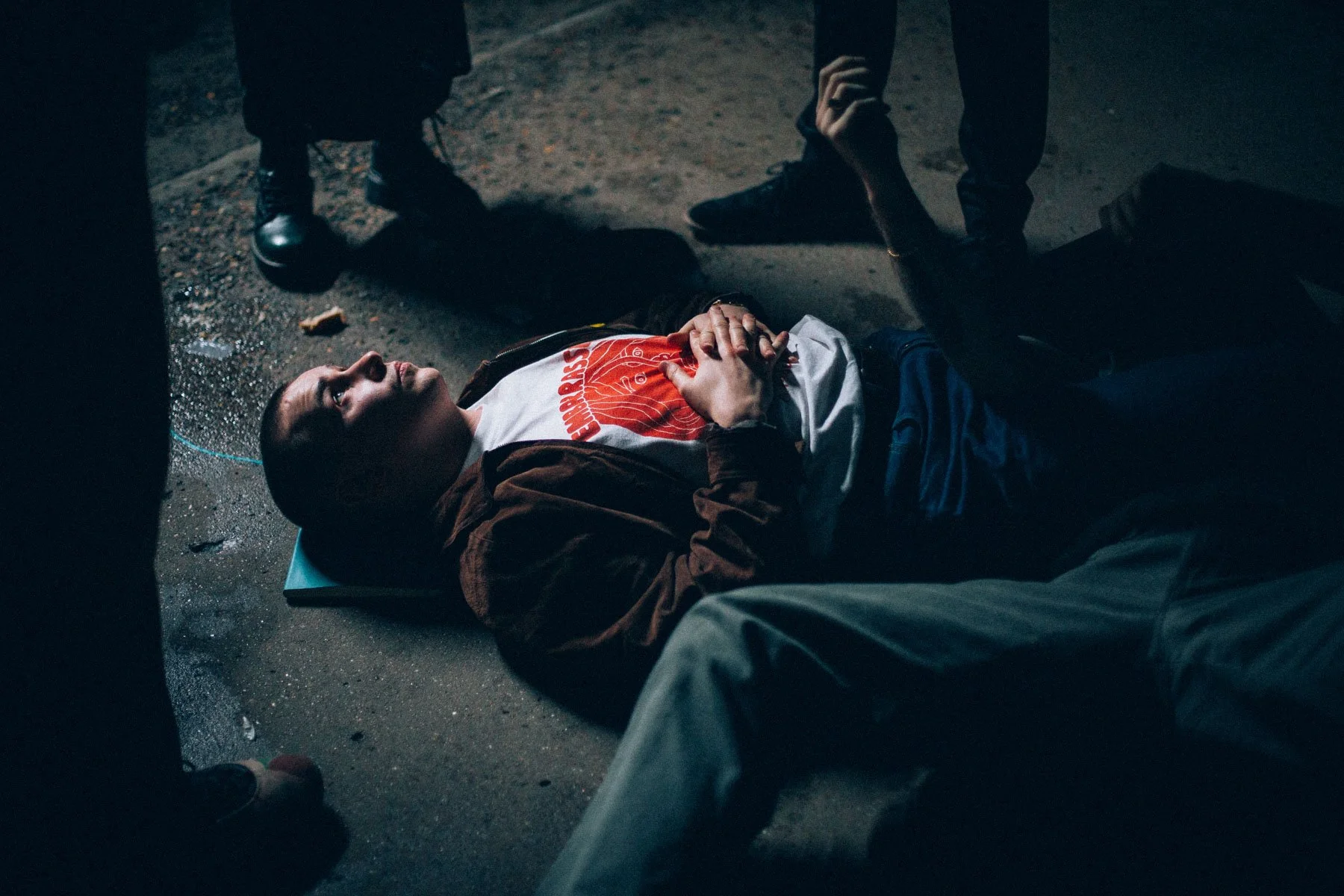 Unit still of Kojaque on set of his Shmelly music video