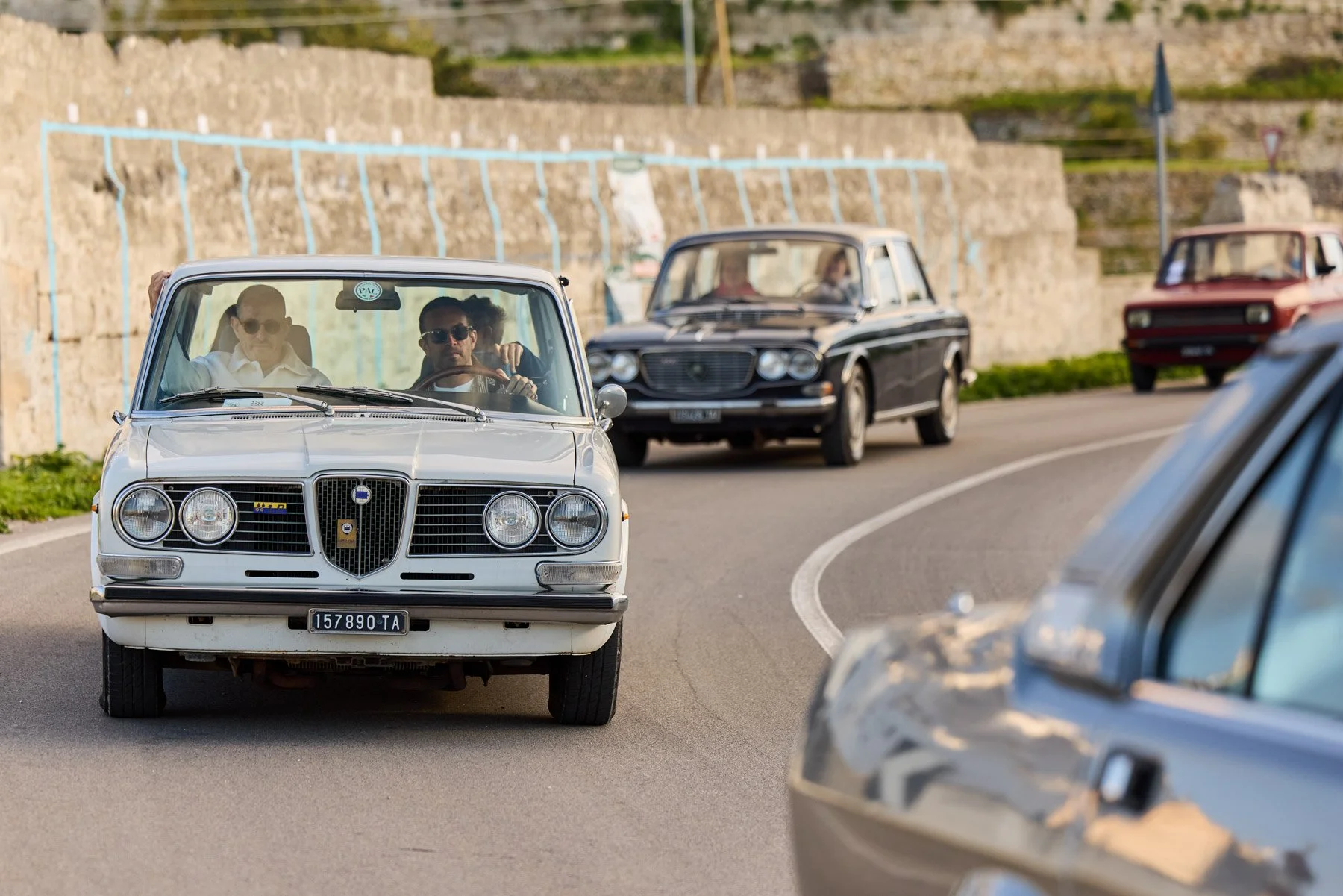 Collection of vintage Italian cars showcased at event