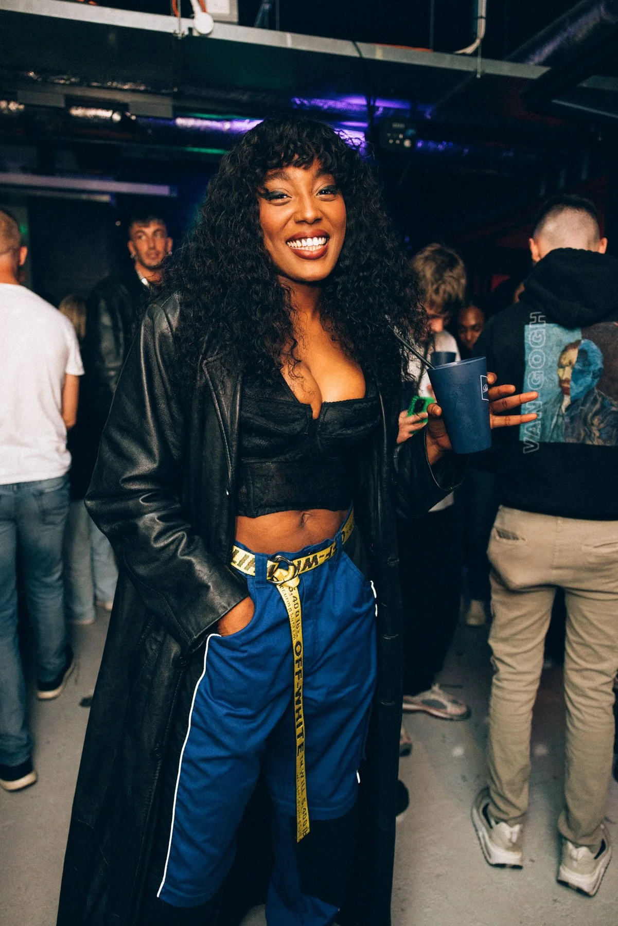 Guest at Defected Records party