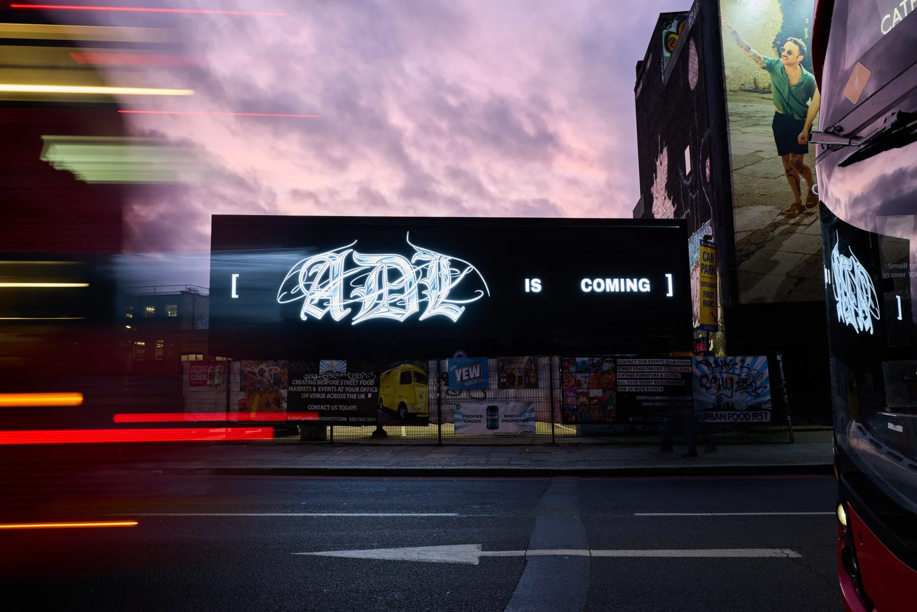 Advertising photography of Yeat billboard