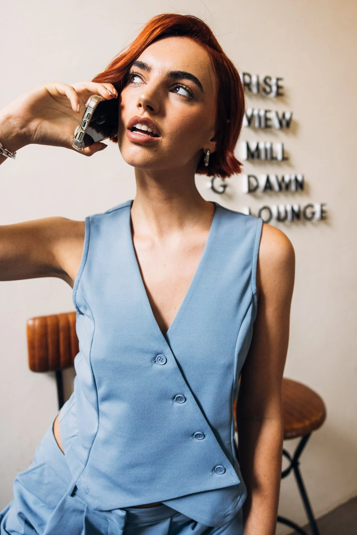 Hair colour themed editorial shoot for Creative Head