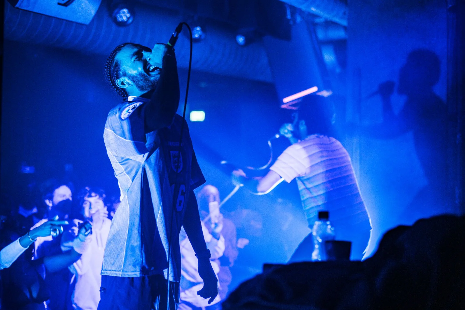 Live music photography of Navy Blue performing at XOYO