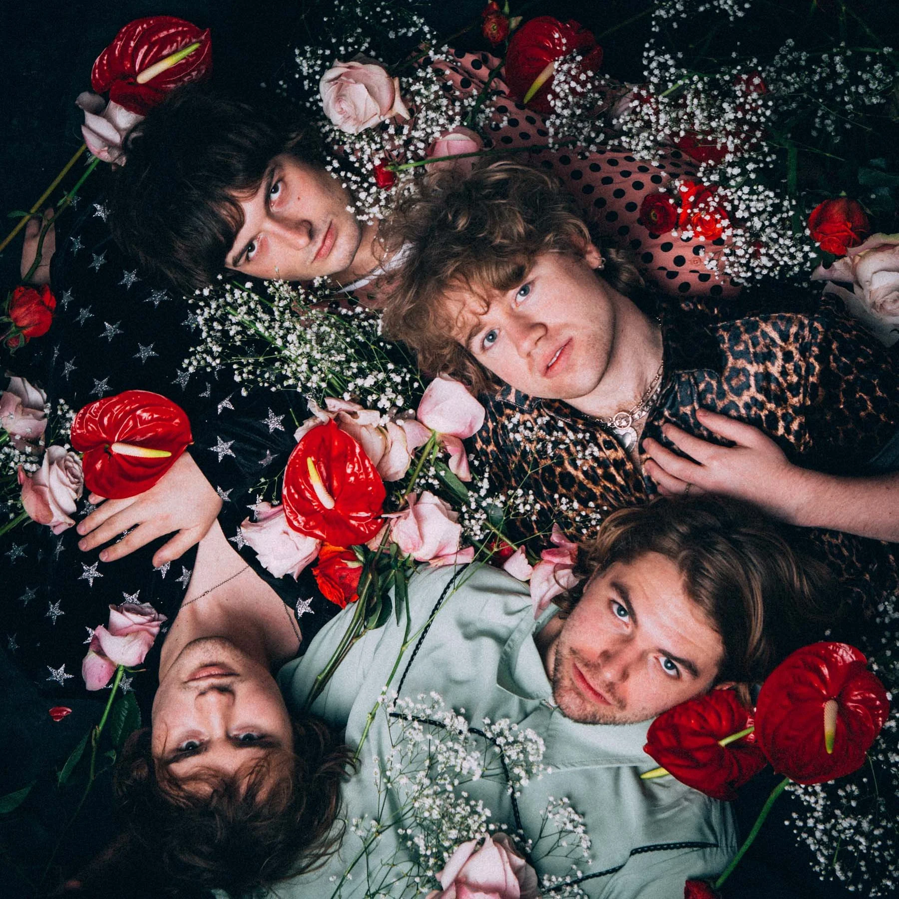 Editorial portrait photography of band Velvet Hands