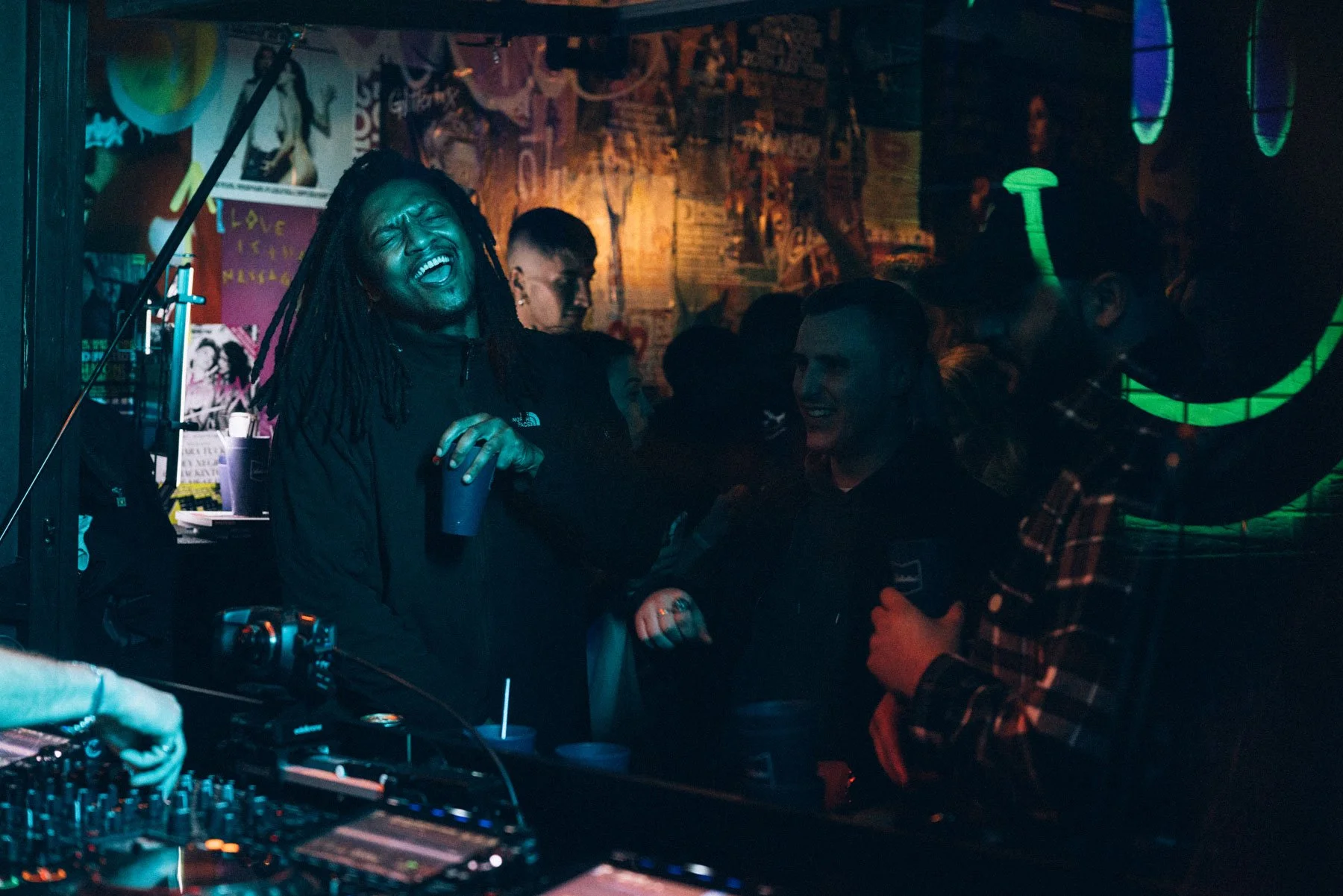 Portrait of guest at Defected Records party