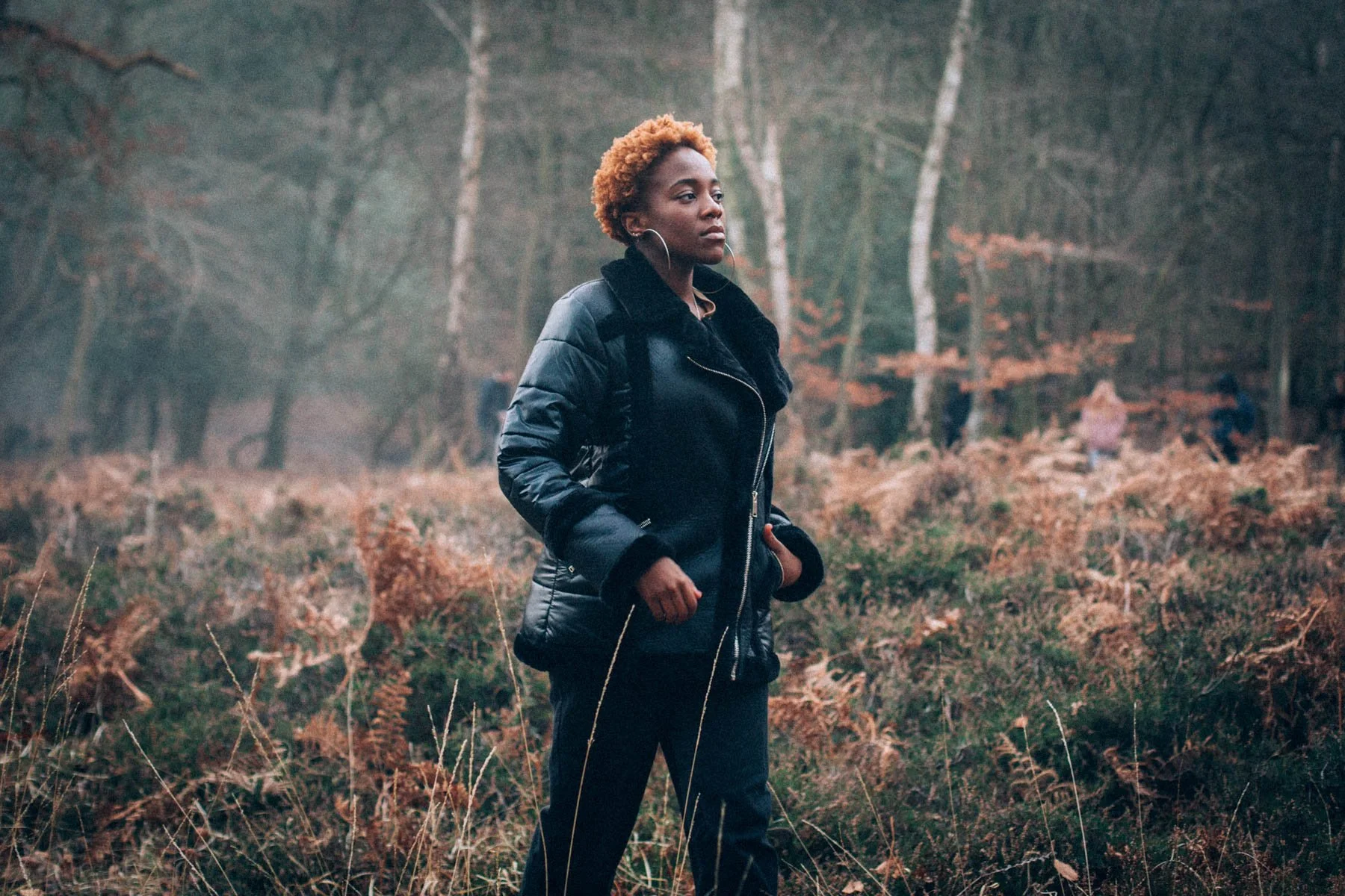 Unit still of Rachel Chinouriri on set of Subculture’s The River Bend