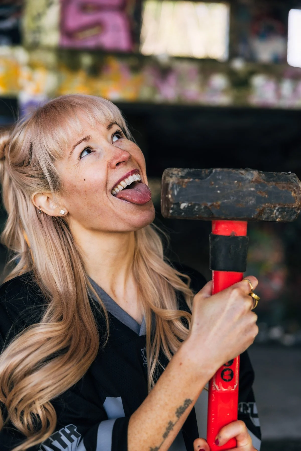 Editorial portrait photography of producer Shosh