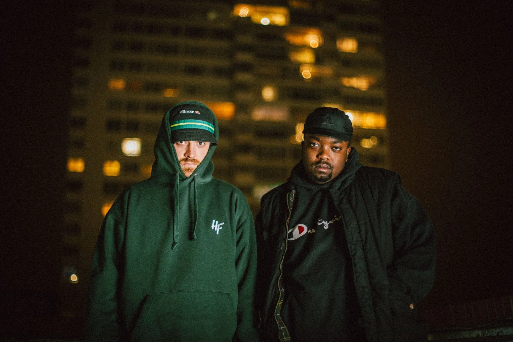 Editorial portrait photography of Verbz and Mr Slipz