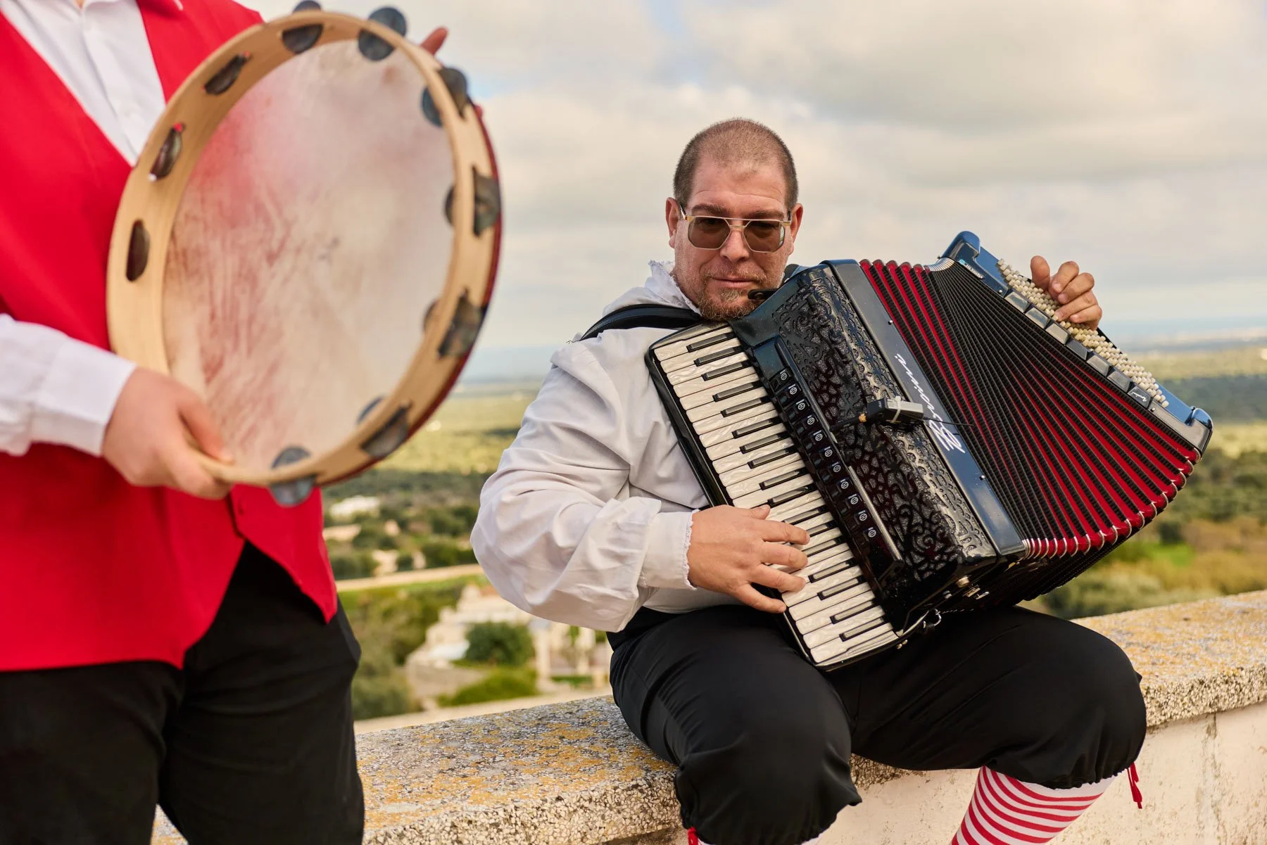 Traditional performance in Puglia’s white city
