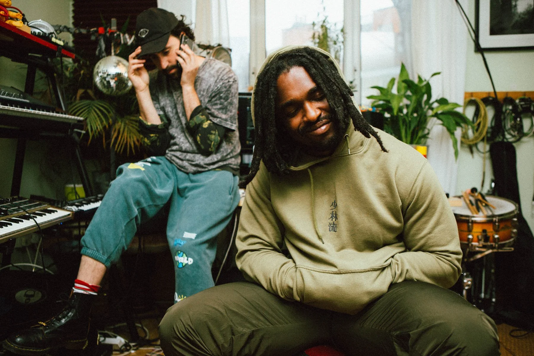 Editorial portrait photography of Subculture and Hak Baker