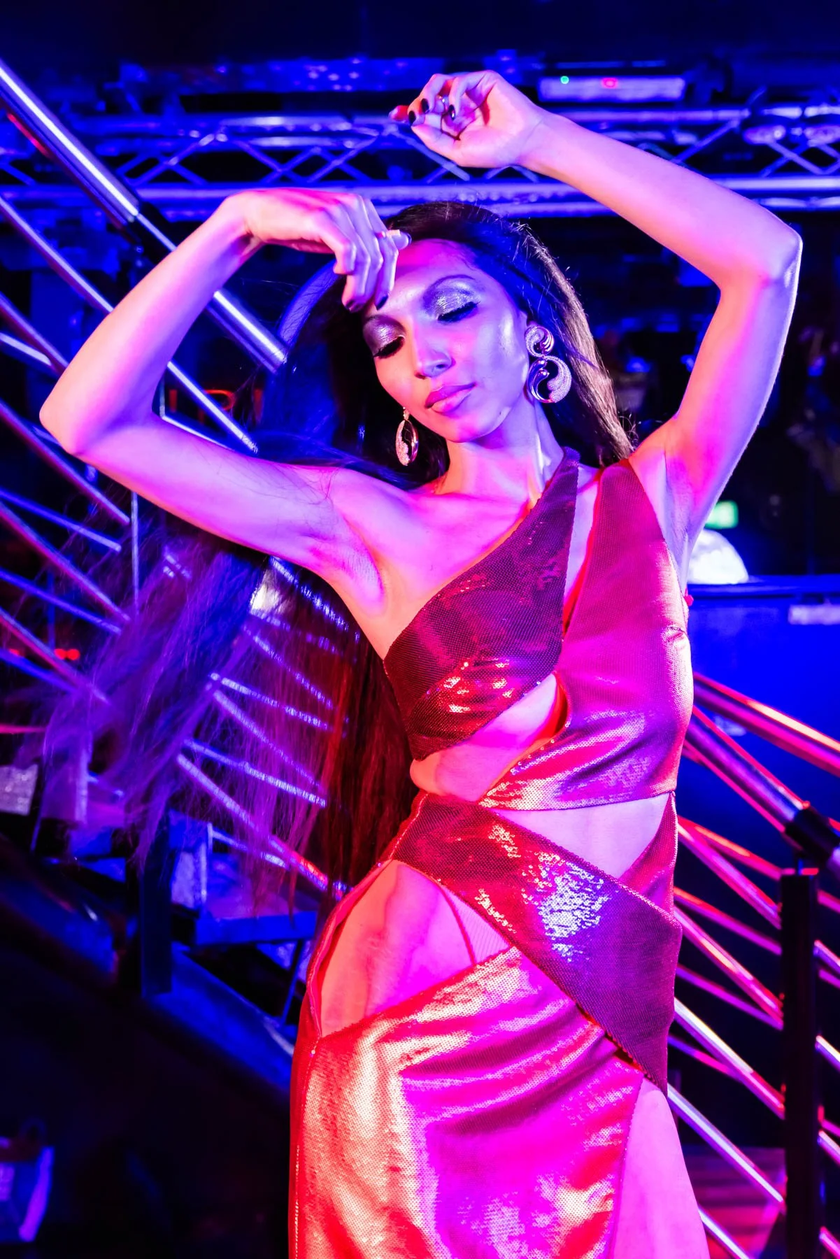 Creative Head Studio 54 hair editorial portrait