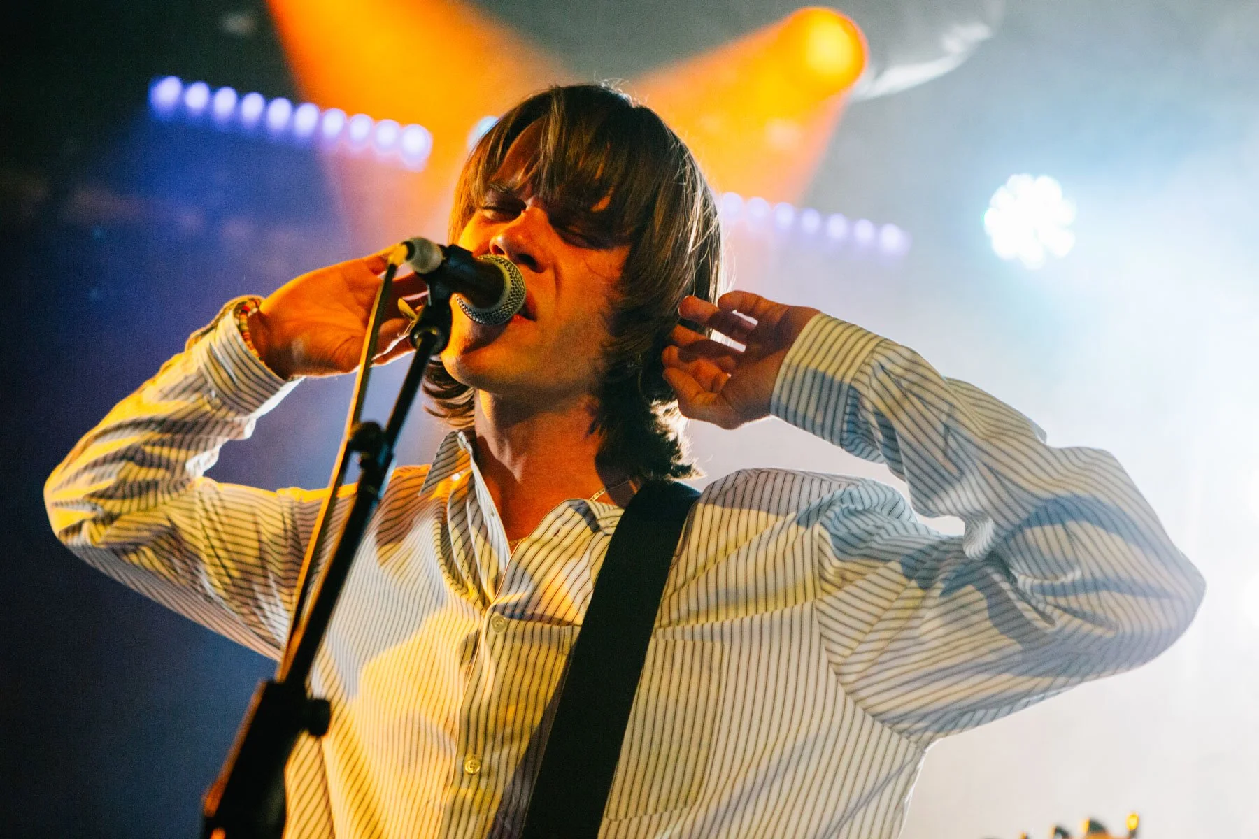 Live music photography of Porches performing at Lafayette, London