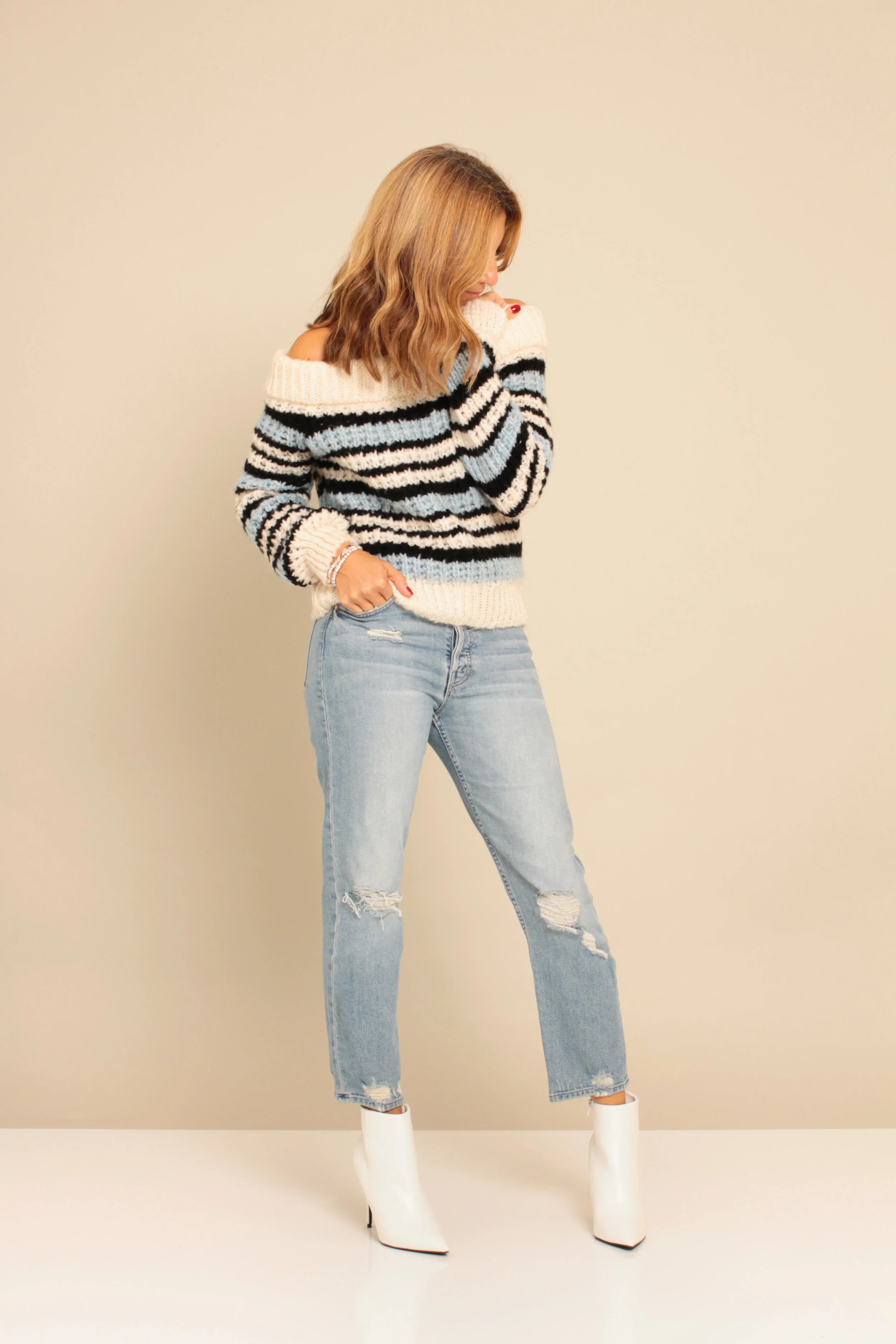Jumper: £38 River Island Feels a bit itchy but you could put a vest underneath