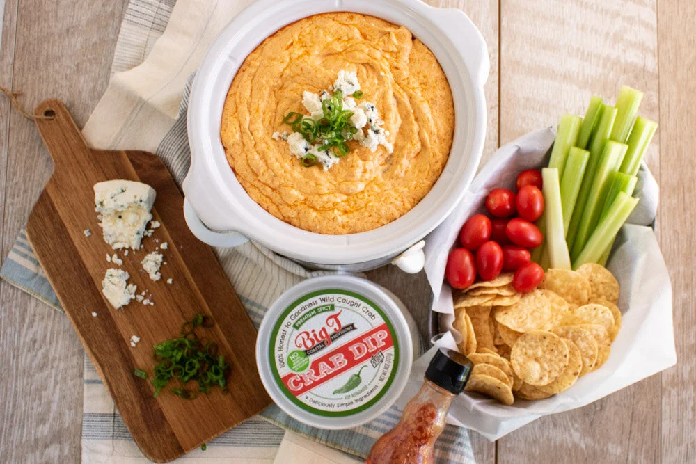 Crock-Pot Buffalo Crab Dip