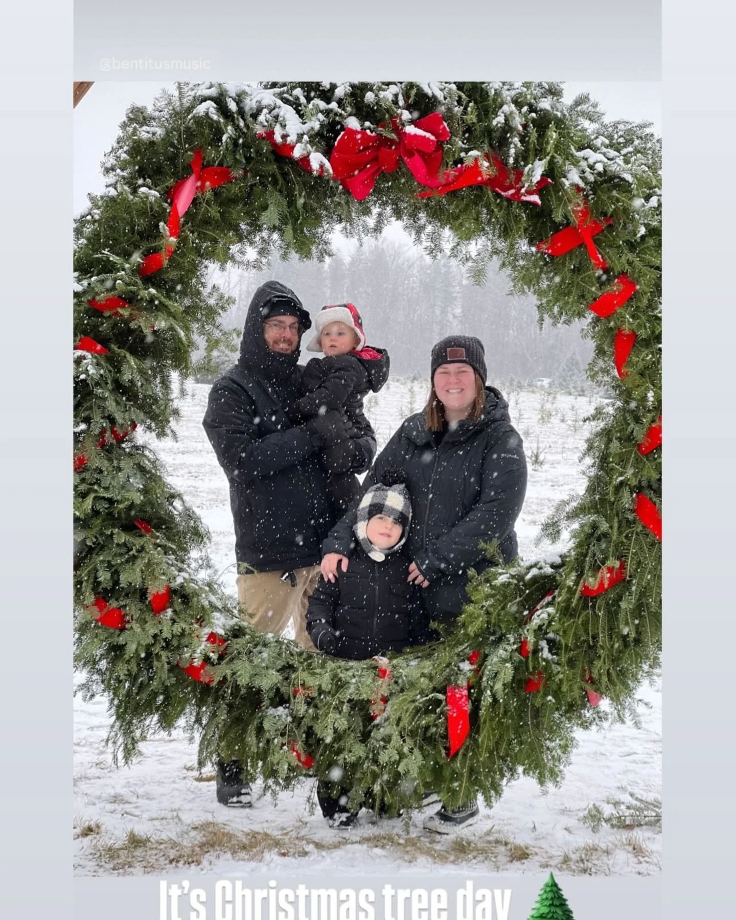 Not pictured- meltdown over pretzels, little one running away almost into a fire pit, me NOT laying on the ground cutting down a tree for a change (only because @tiffanyprescher decided to not make me lay with a hand saw in a snowbank...this time...)