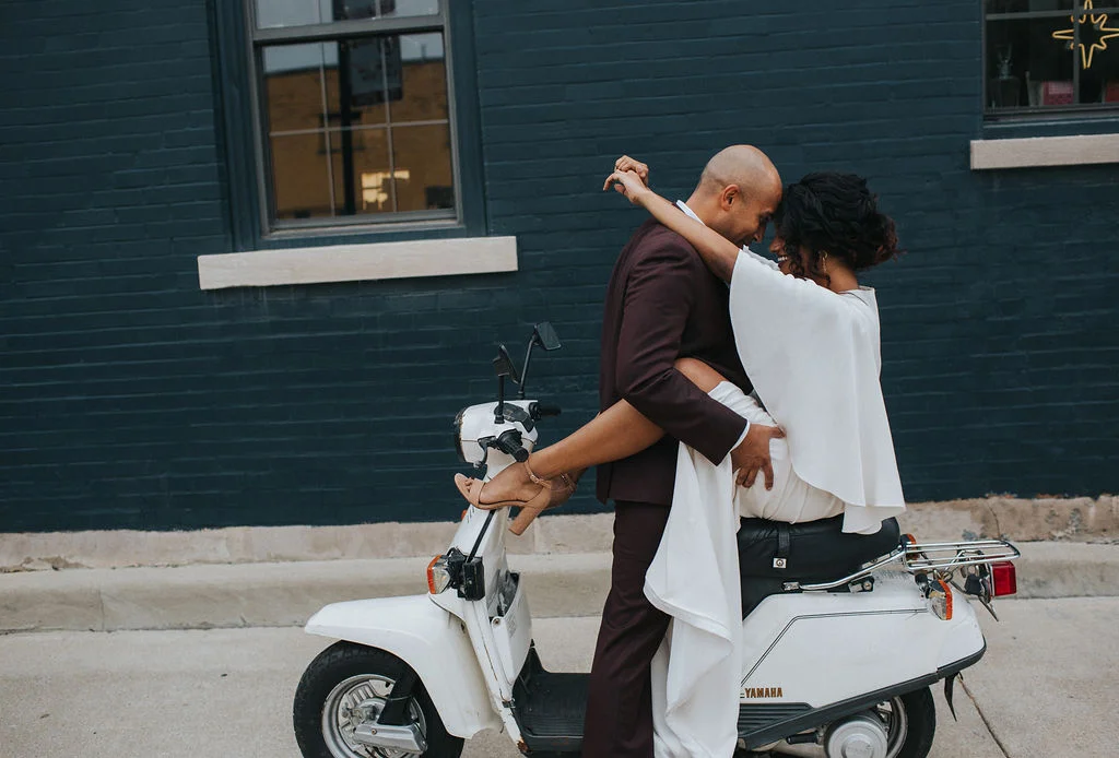 *fun fact: Meghan and Shawn know each other but are just friends. They were great sports and certainly played along to help rev thing up during the shoot! So fun working with these two!