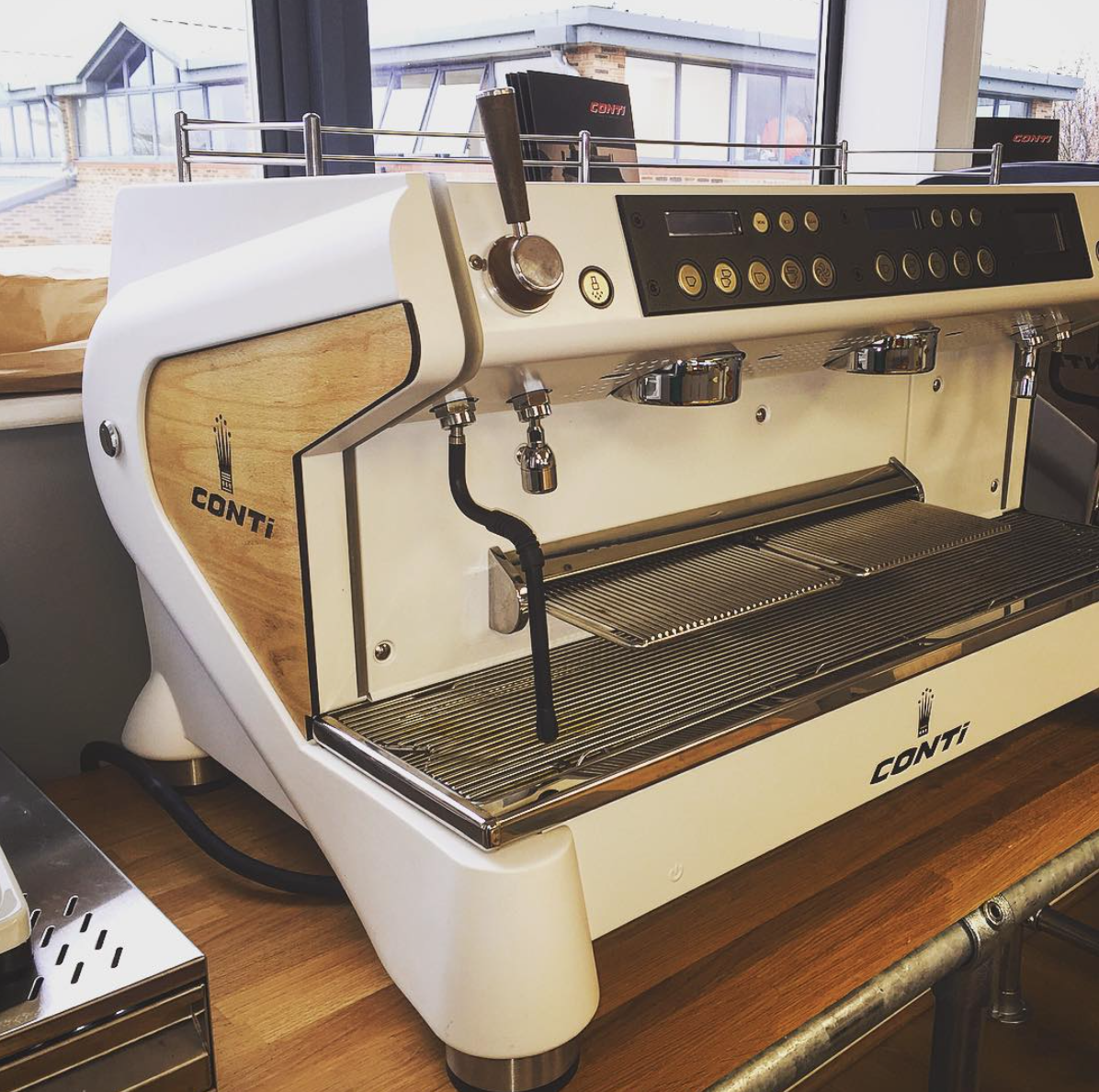Custom side panel Conti Espresso 