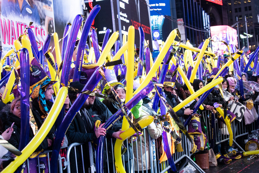 2020 New Year's Eve-Time Square