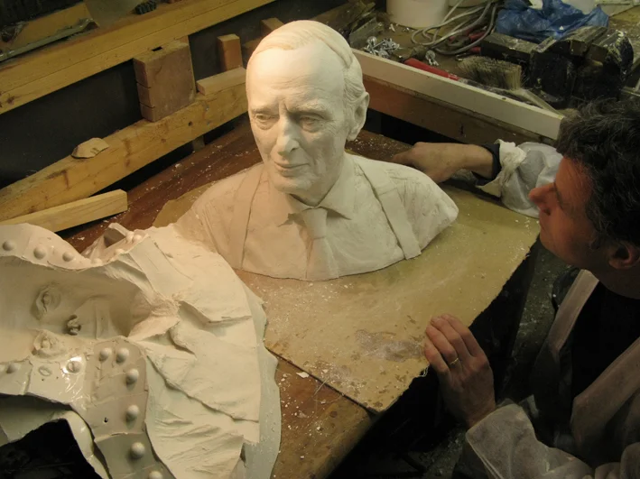 The plaster cast