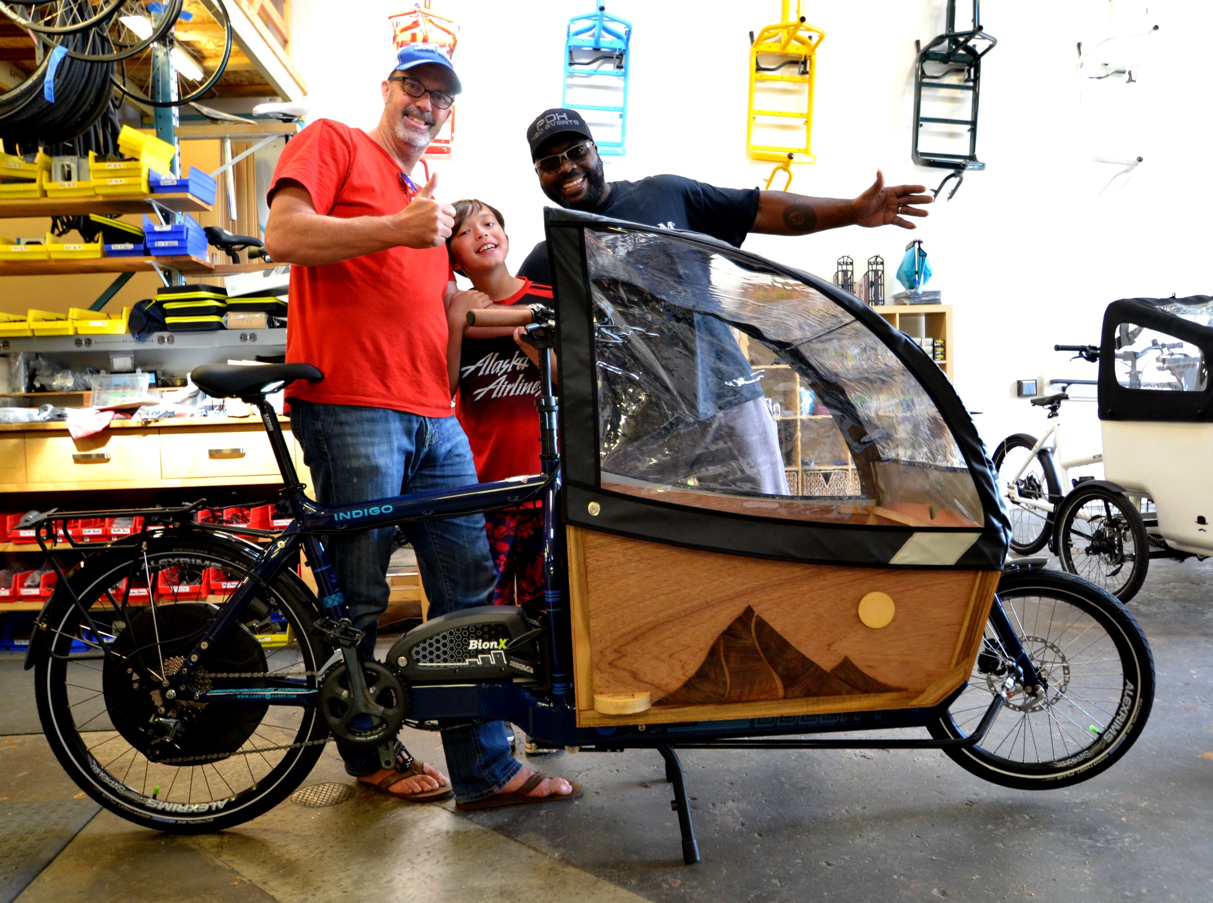 hardus velofurn, Cargoboxen für das Bullitt Lastenrad von Larry vs Harry