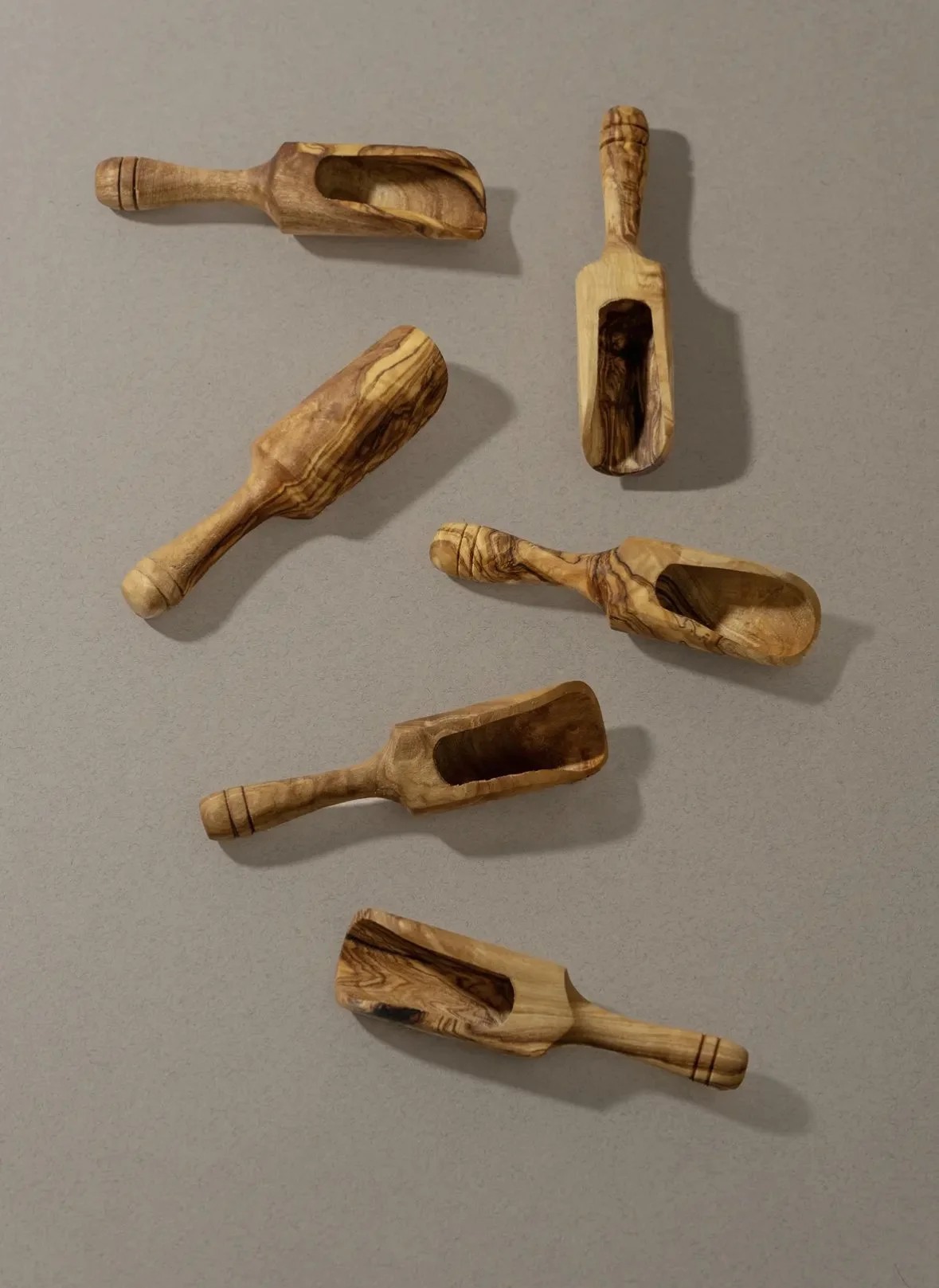 Natural Olive Wood Scoop