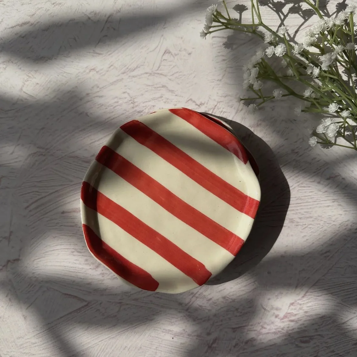 Ceramic Red Stripe