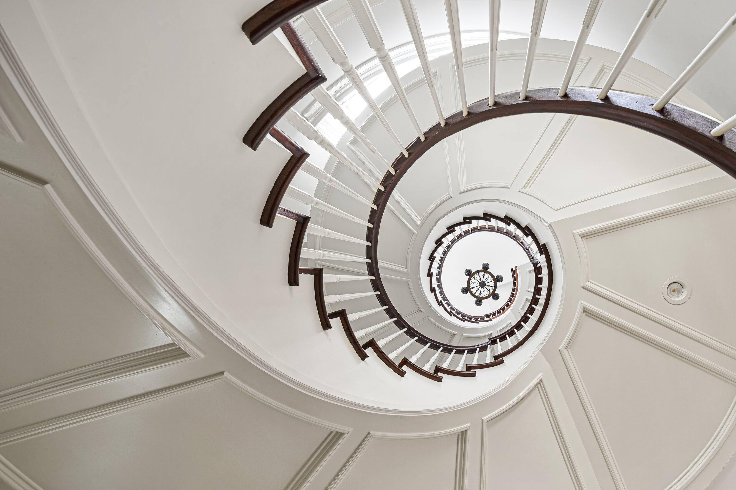 Long Beach Island Custom Spiral Stair Case