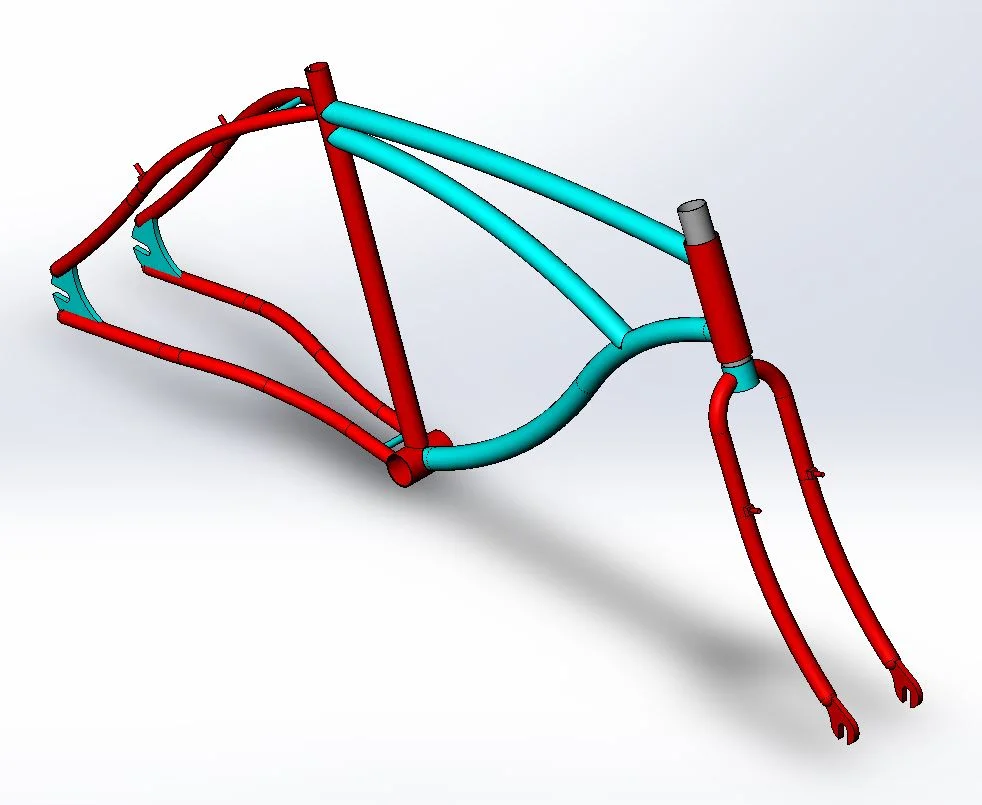 solidworks bike frame