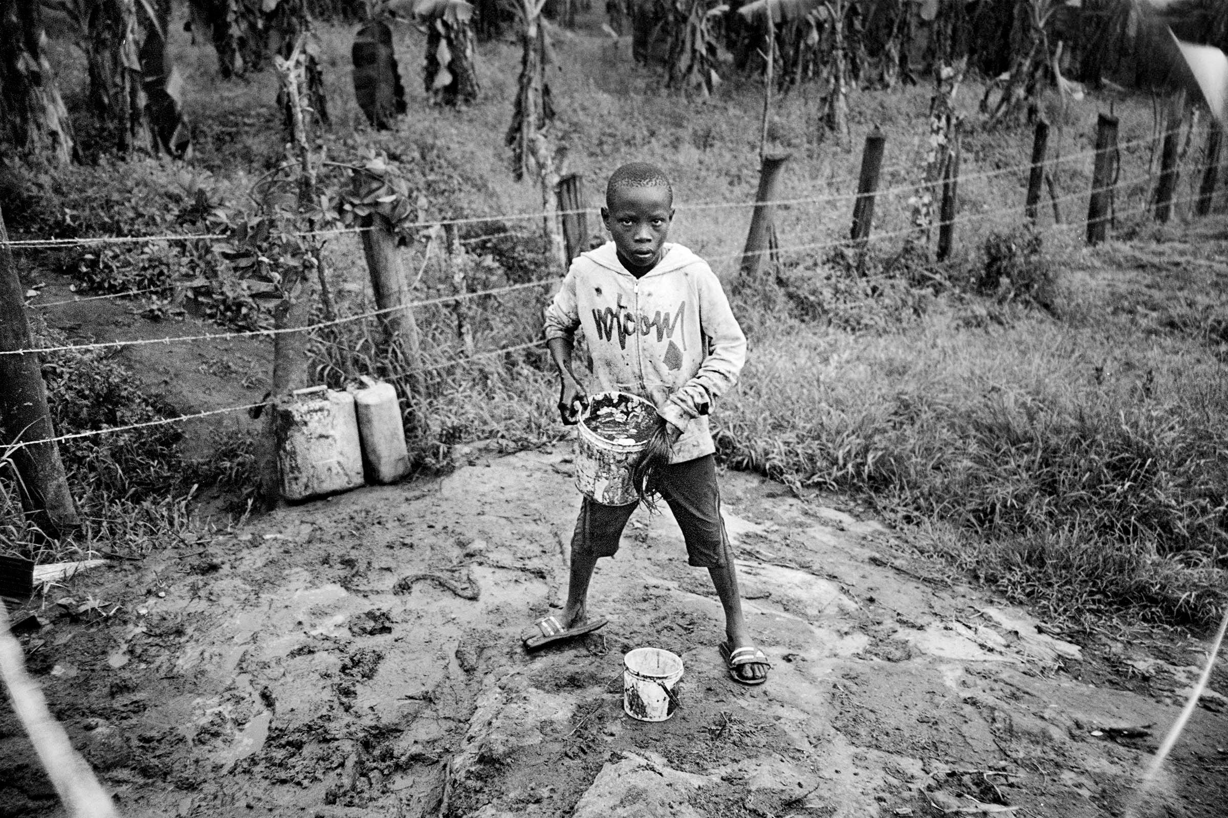 Boy with Bucket of Blood &amp; a Tail II