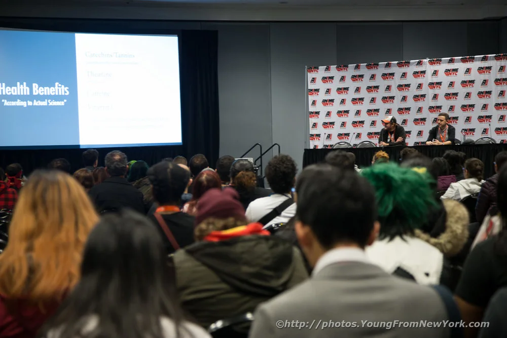Japanese green tea panel featured in AnimeNYC coverage