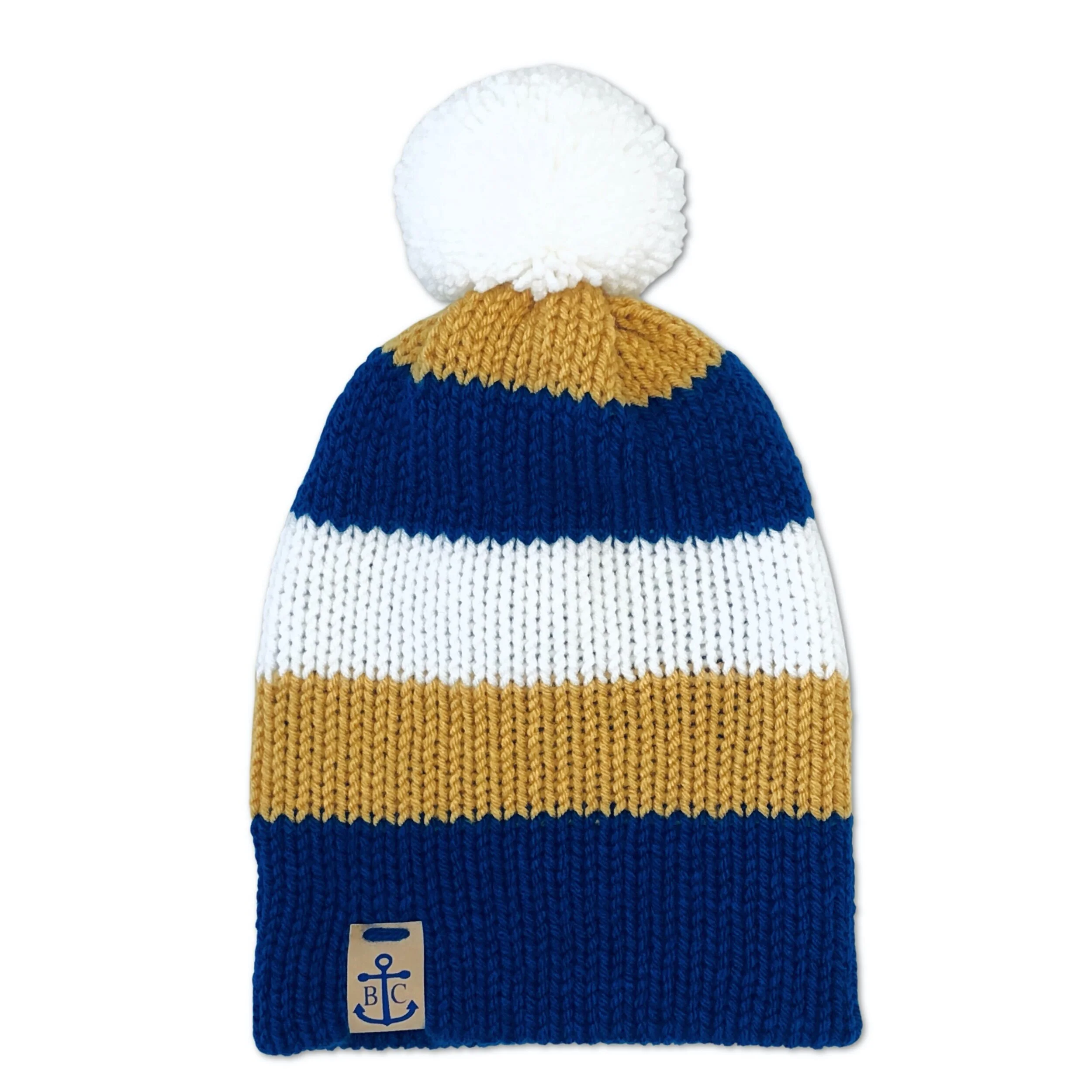 Custom Hand Knit #TeamLove Beanie 