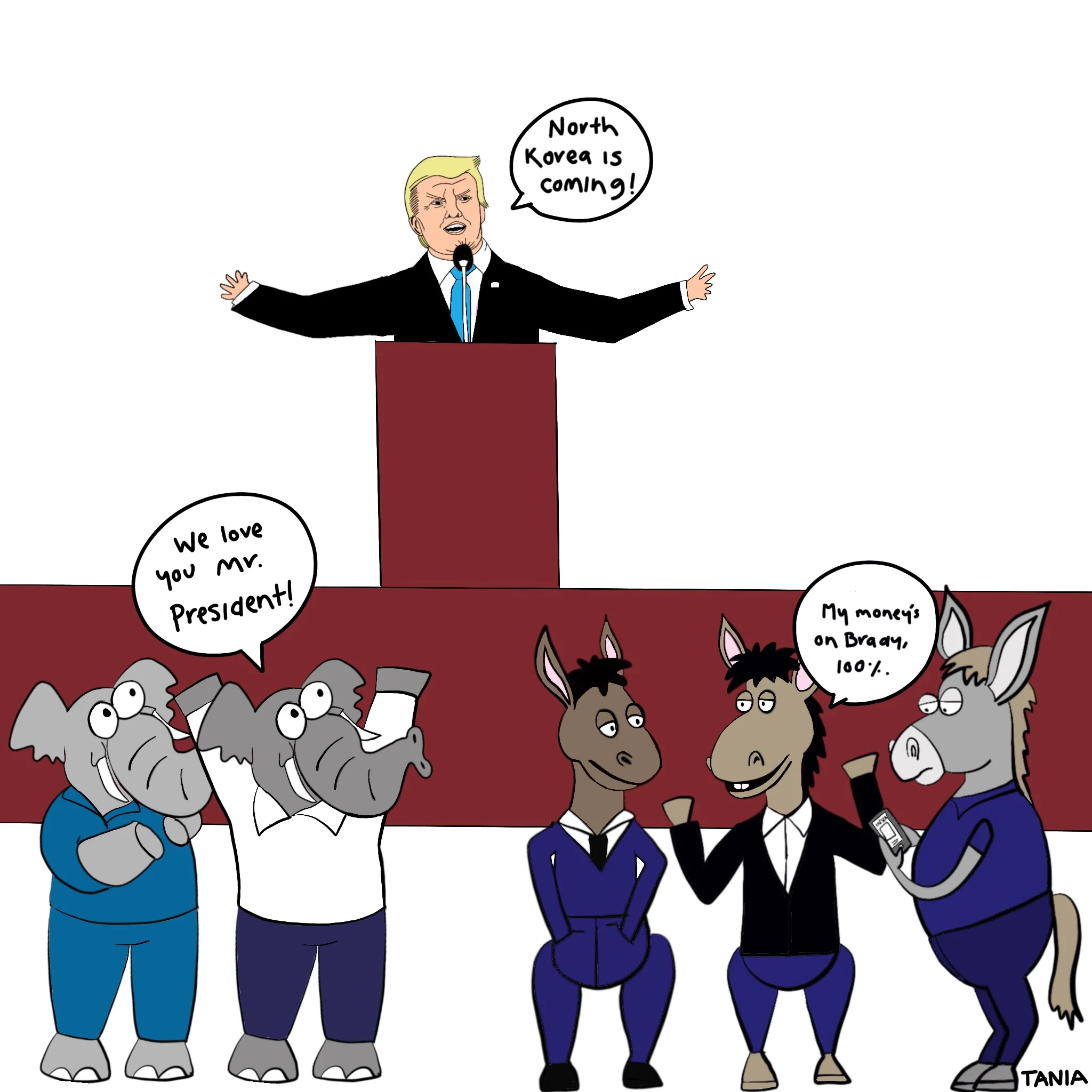 Trump the Greatest Showman