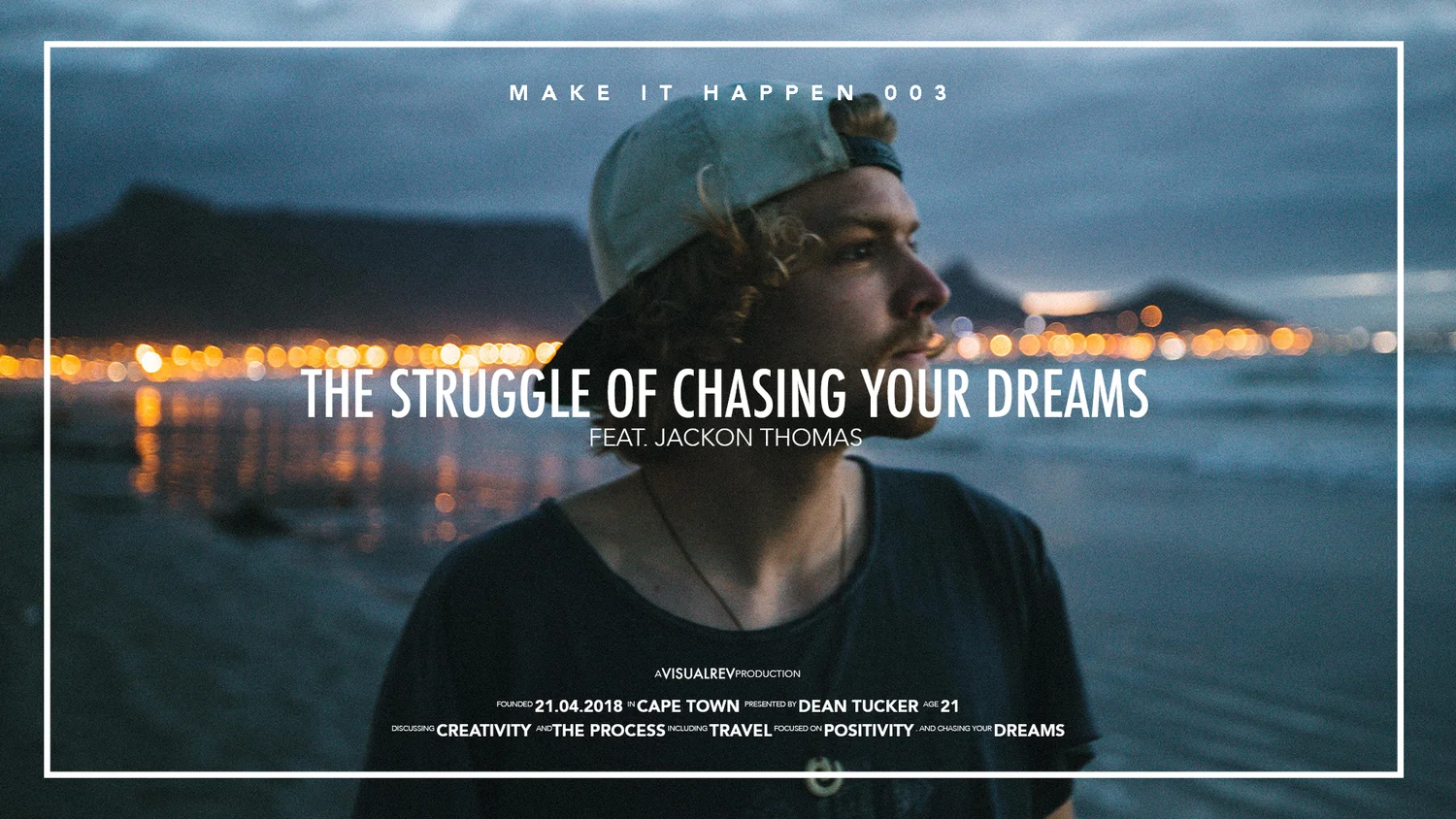 THE STRUGGLES OF CHASING YOUR DREAMS | MAKE IT HAPPEN 003