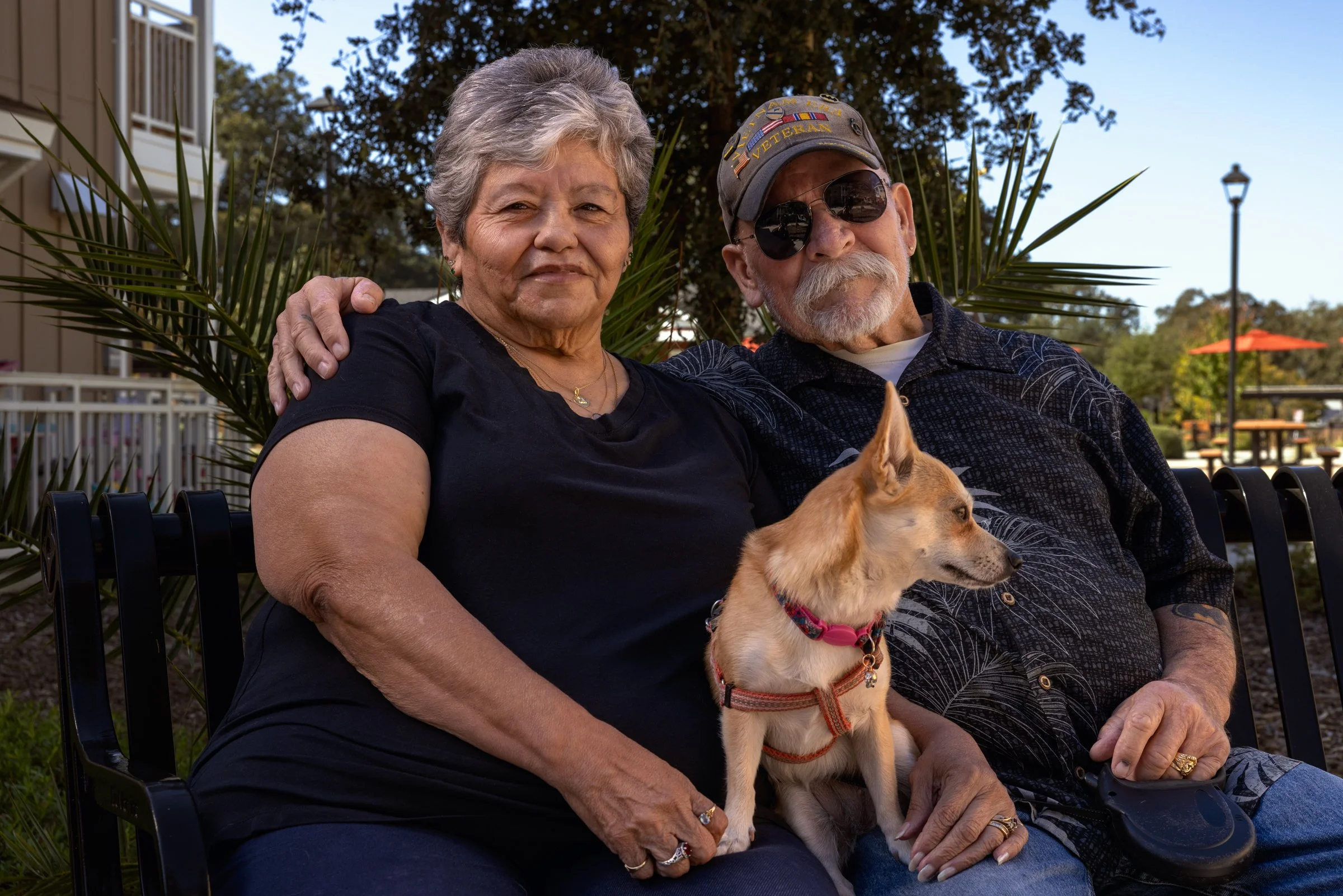 David & Diana with Daisy | Army 
