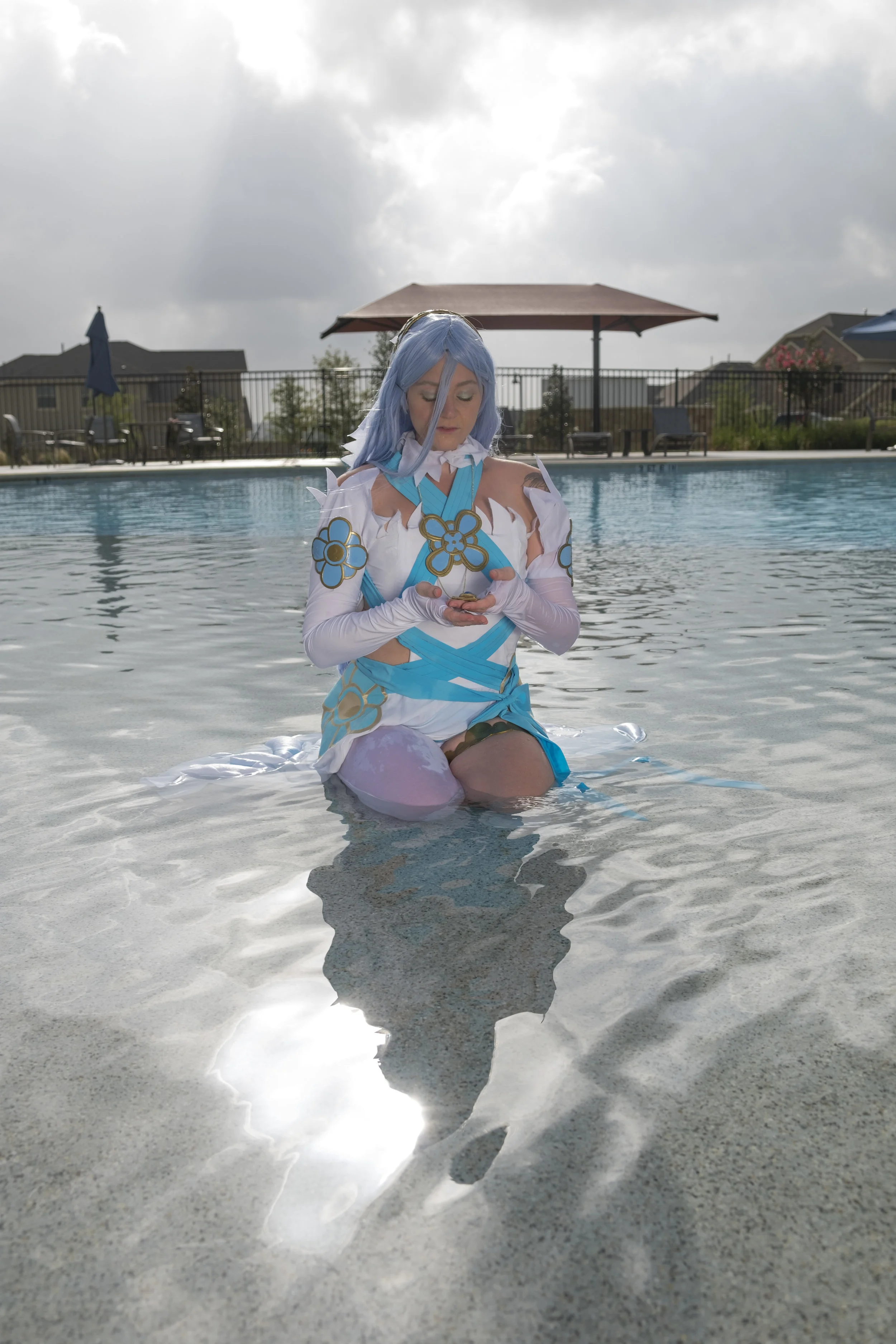  Allybelle Cosplay in Azura from Fire Emblem cosplay 