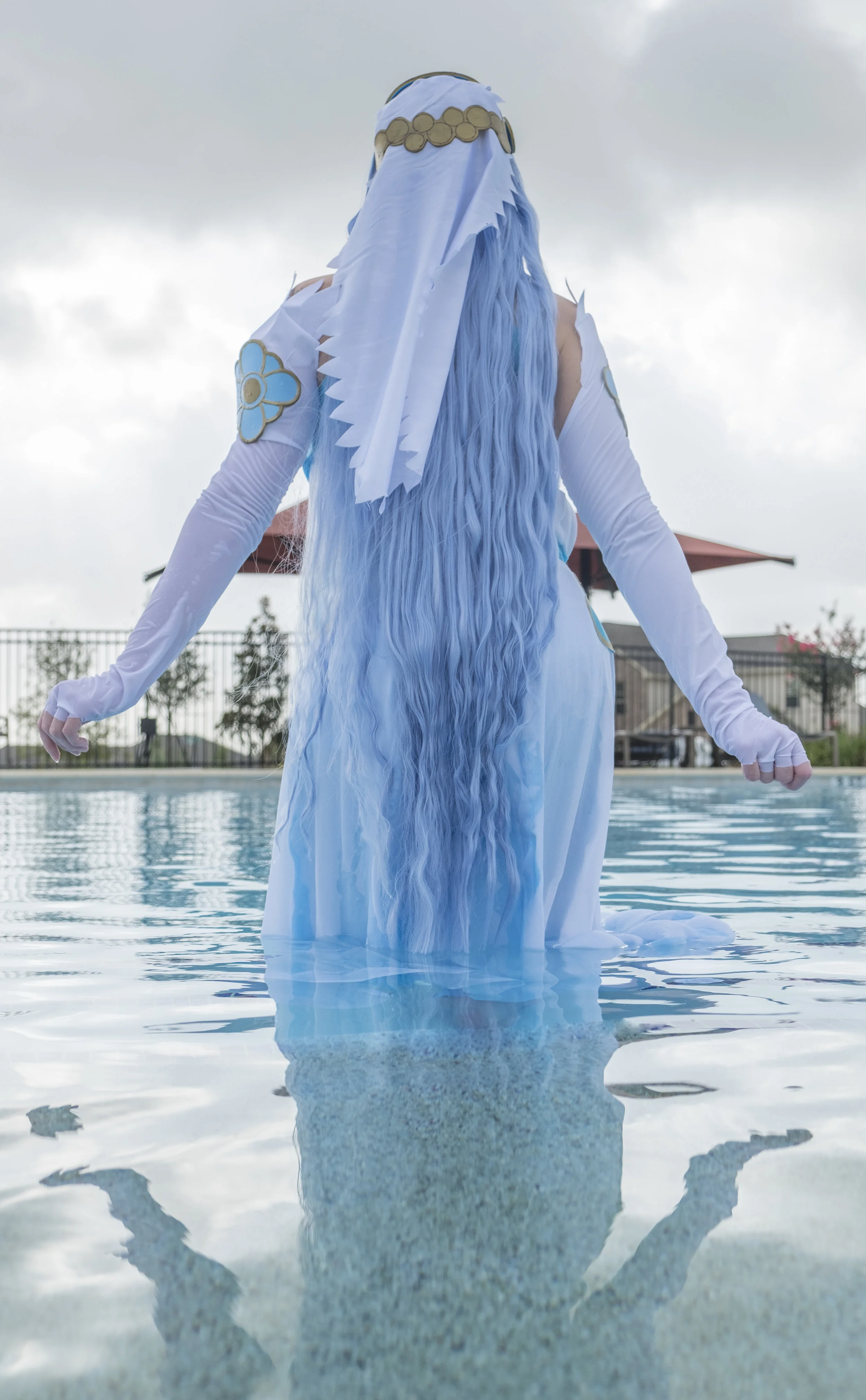  Allybelle Cosplay in Azura from Fire Emblem cosplay 