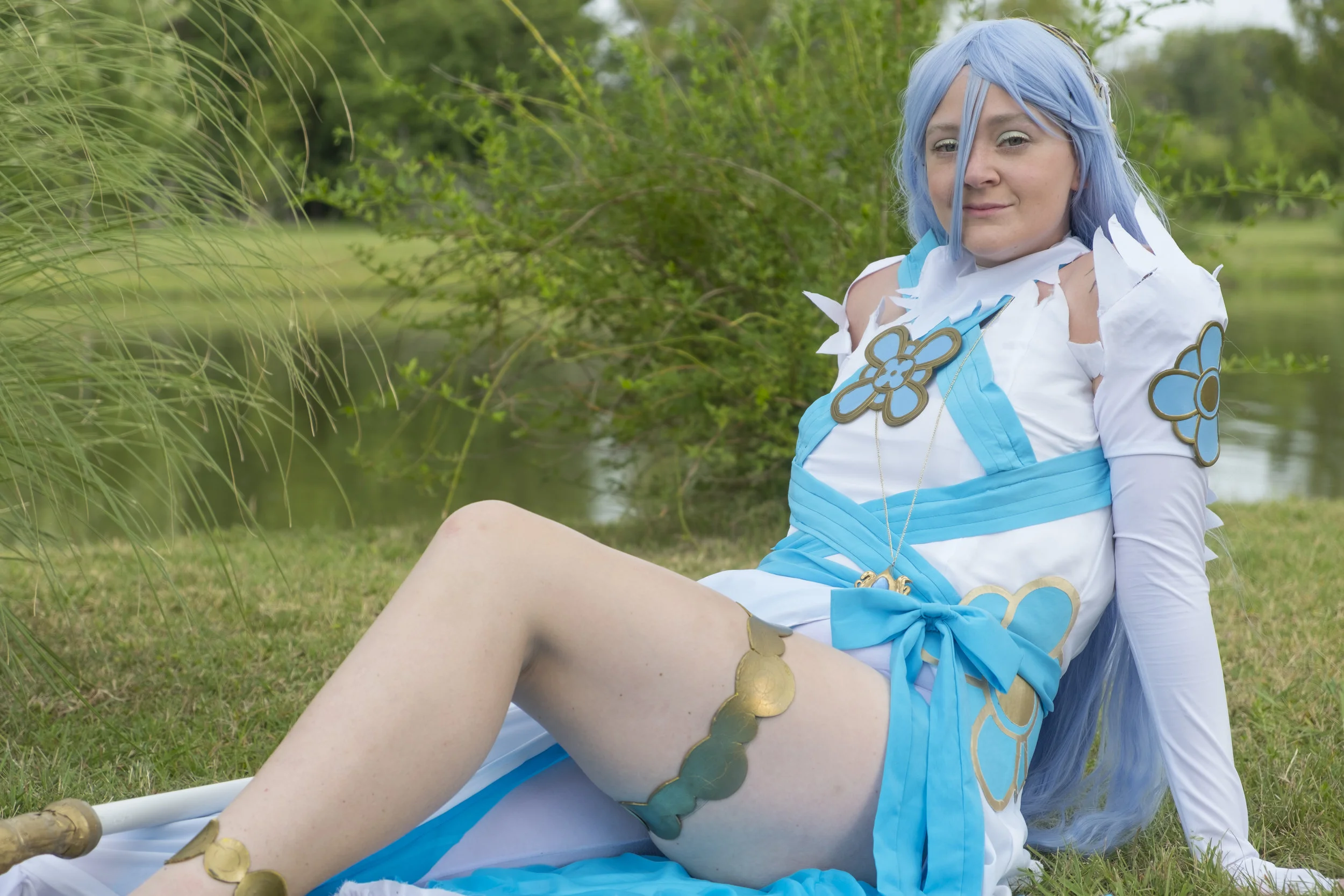  Allybelle Cosplay in Azura from Fire Emblem cosplay 