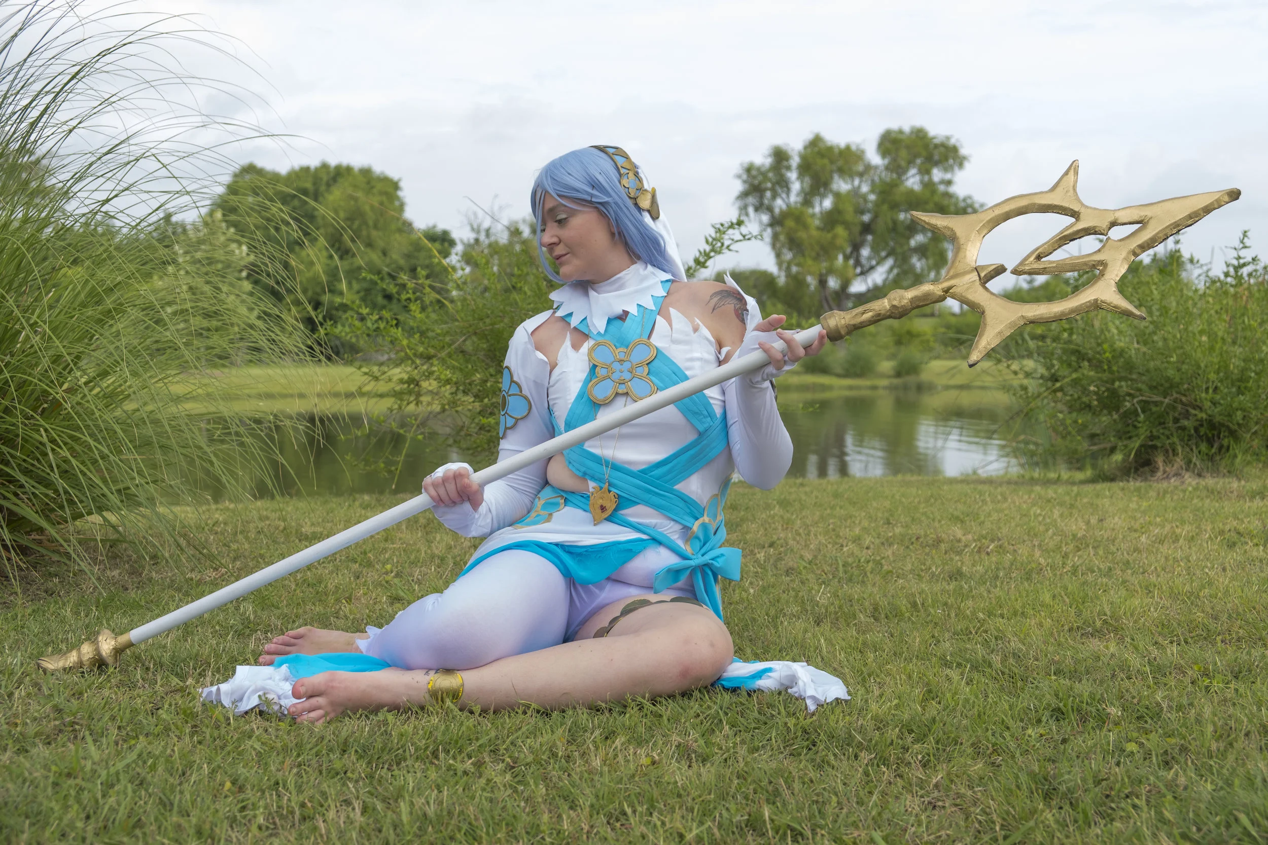  Allybelle Cosplay in Azura from Fire Emblem cosplay 