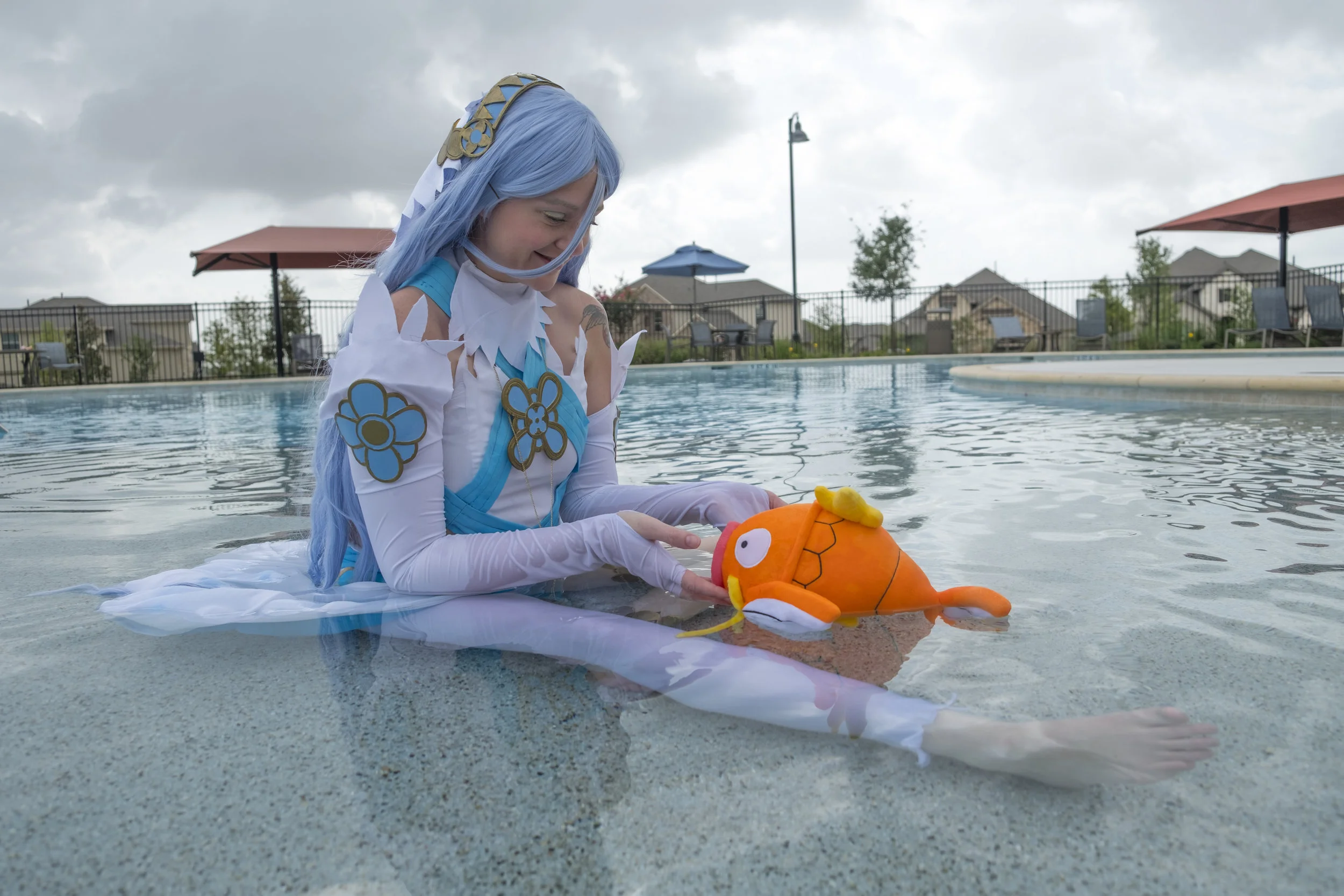  Allybelle Cosplay in Azura from Fire Emblem cosplay 