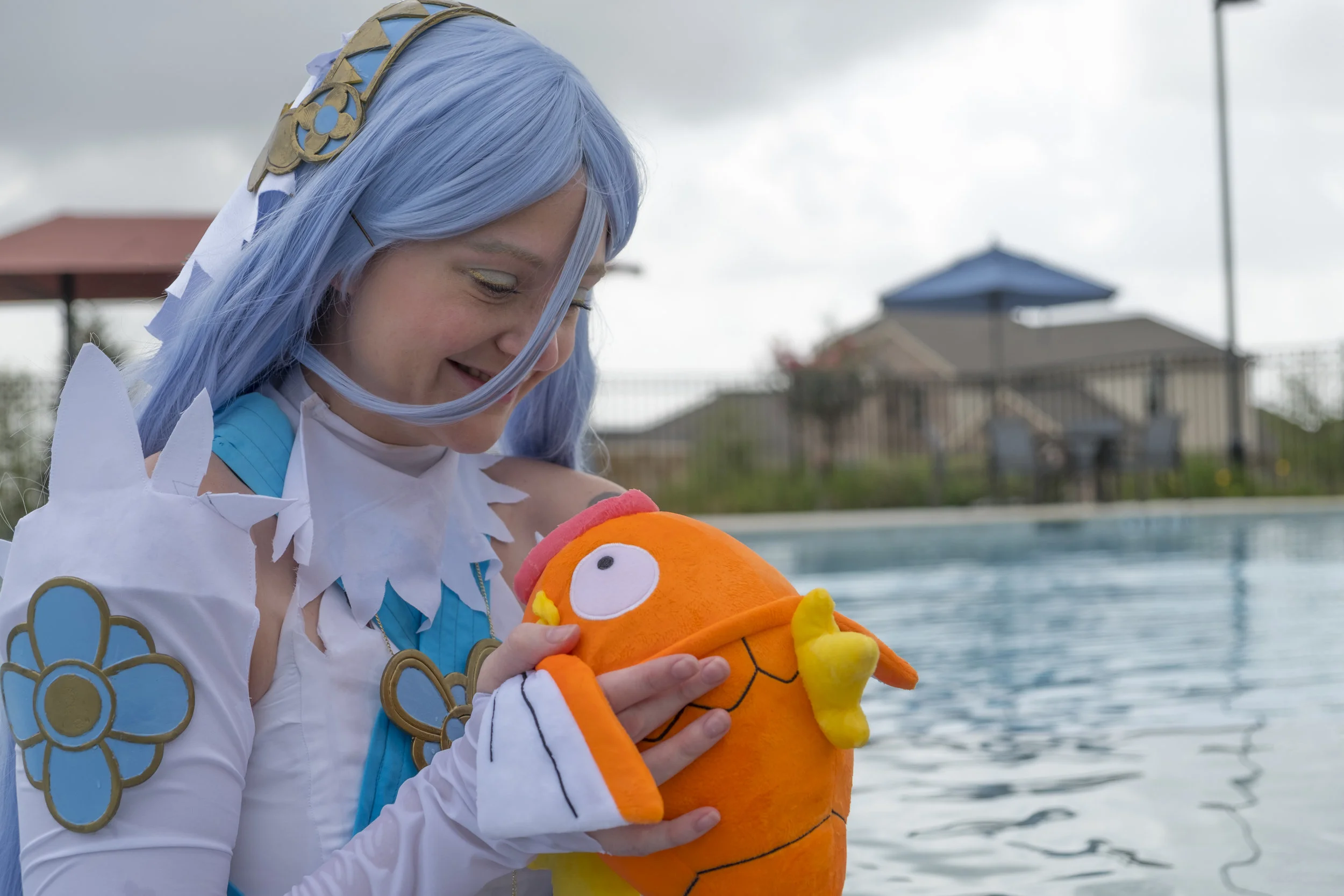  Allybelle Cosplay in Azura from Fire Emblem cosplay 