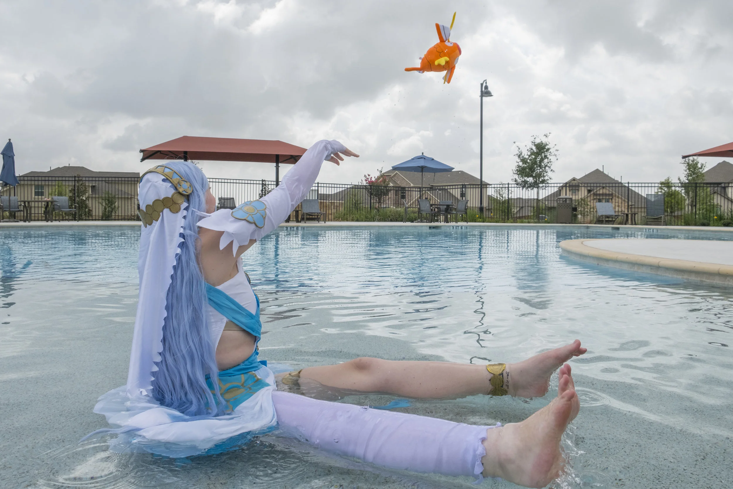  Allybelle Cosplay in Azura from Fire Emblem cosplay 